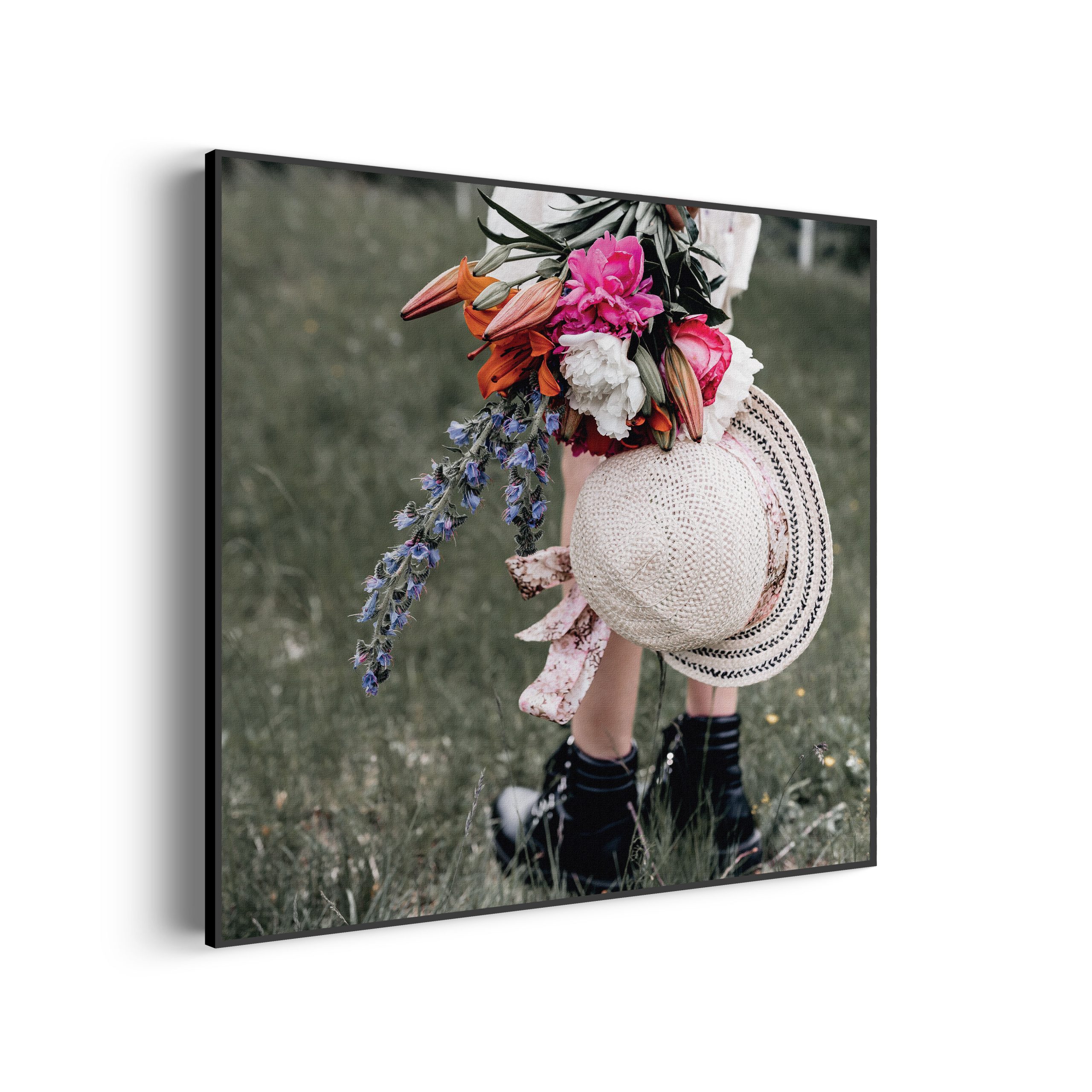 Akoestisch Schilderij Landelijk Bloemen Boeket Vierkant Template Vierkant Rond romantisch 9 3 scaled 1