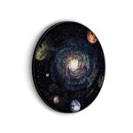 Akoestisch Schilderij Ons planetenstelsel Rond - Muurcirkel Template Vierkant Rond ruimtevaart 15 scaled 1