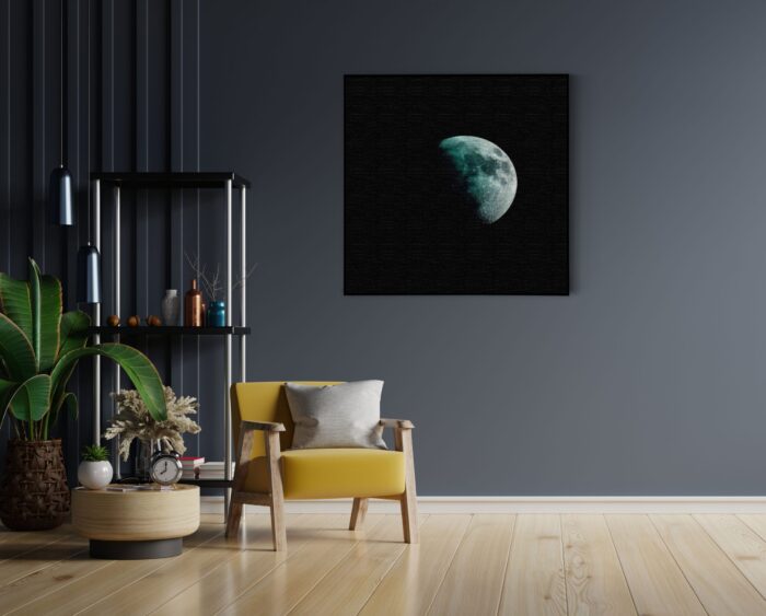 Akoestisch Schilderij To The Moon Vierkant Template Vierkant Rond ruimtevaart 2 4 scaled 1