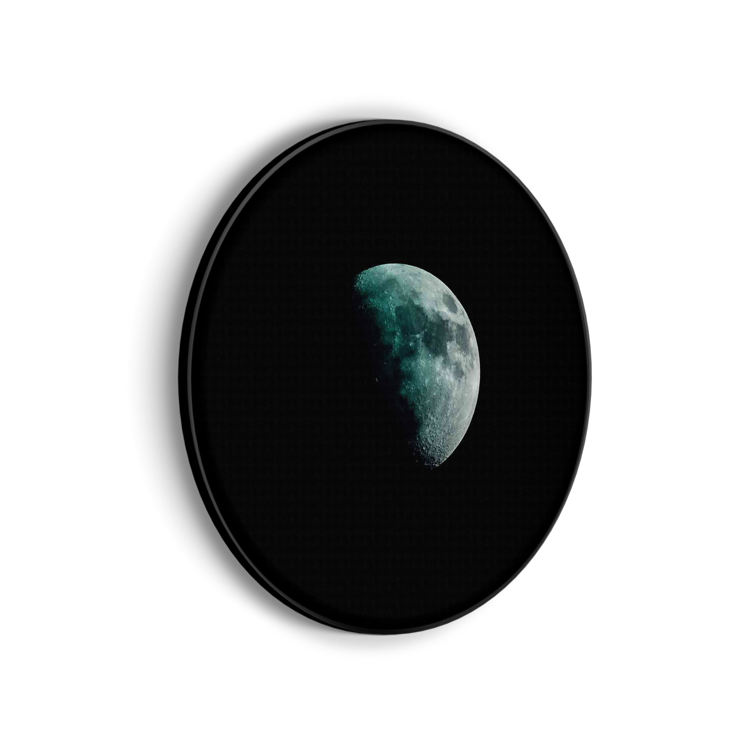 Akoestisch Schilderij To The Moon Rond - Muurcirkel Template Vierkant Rond ruimtevaart 2 scaled 1
