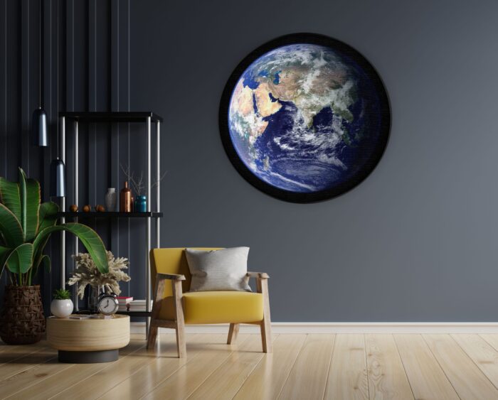 Akoestisch Schilderij Onze Aarde Rond - Muurcirkel Template Vierkant Rond ruimtevaart 5 1 scaled 1
