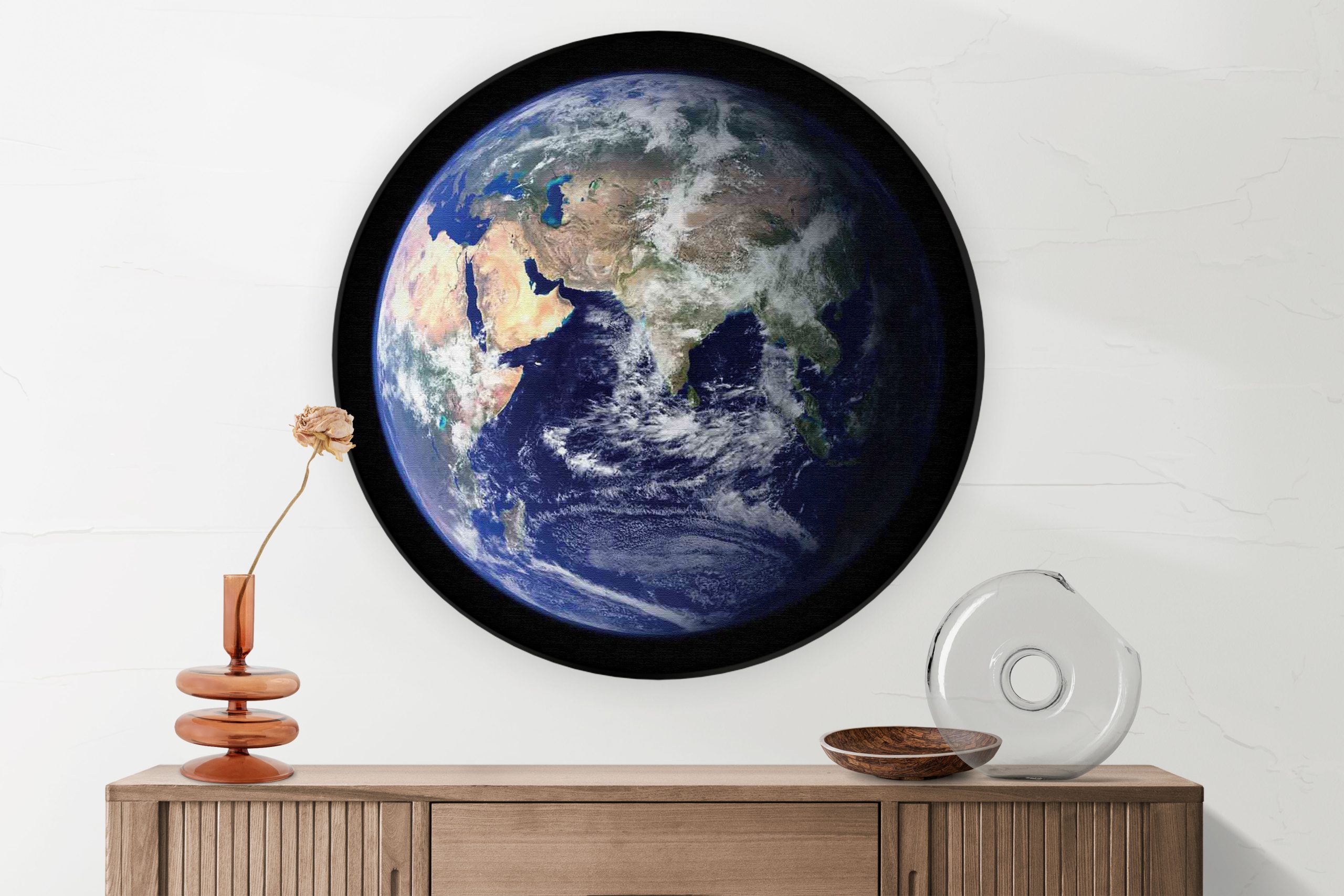 Akoestisch Schilderij Ready for takeoff Rond - Muurcirkel Template Vierkant Rond ruimtevaart 5 2 scaled 1