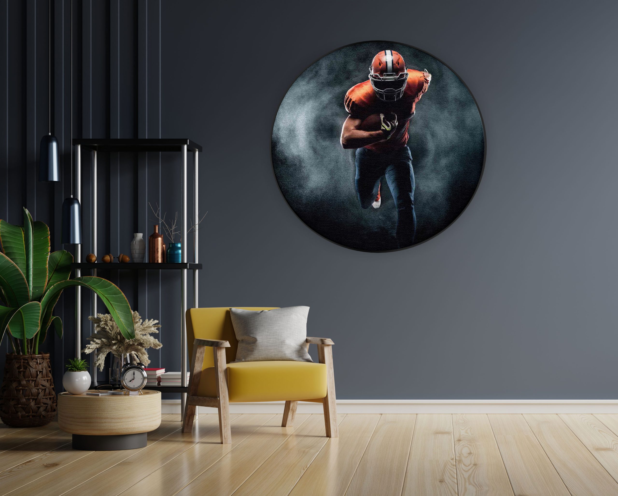 Akoestisch Schilderij Rugby Meer Voor Mannen Rond - Muurcirkel Template Vierkant Rond sport 10 1 1 scaled 1