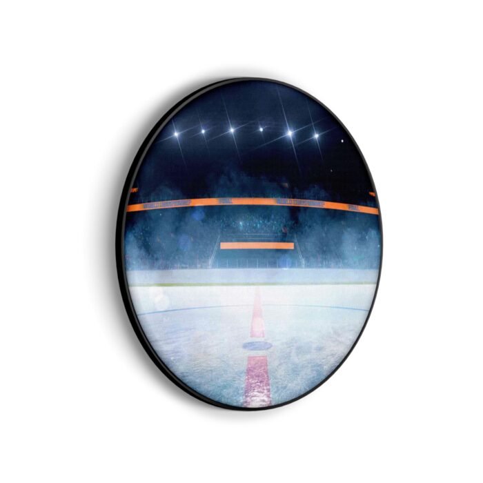 Akoestisch Schilderij Ijshockey Pitch Rond - Muurcirkel Template Vierkant Rond sport 12 scaled 1