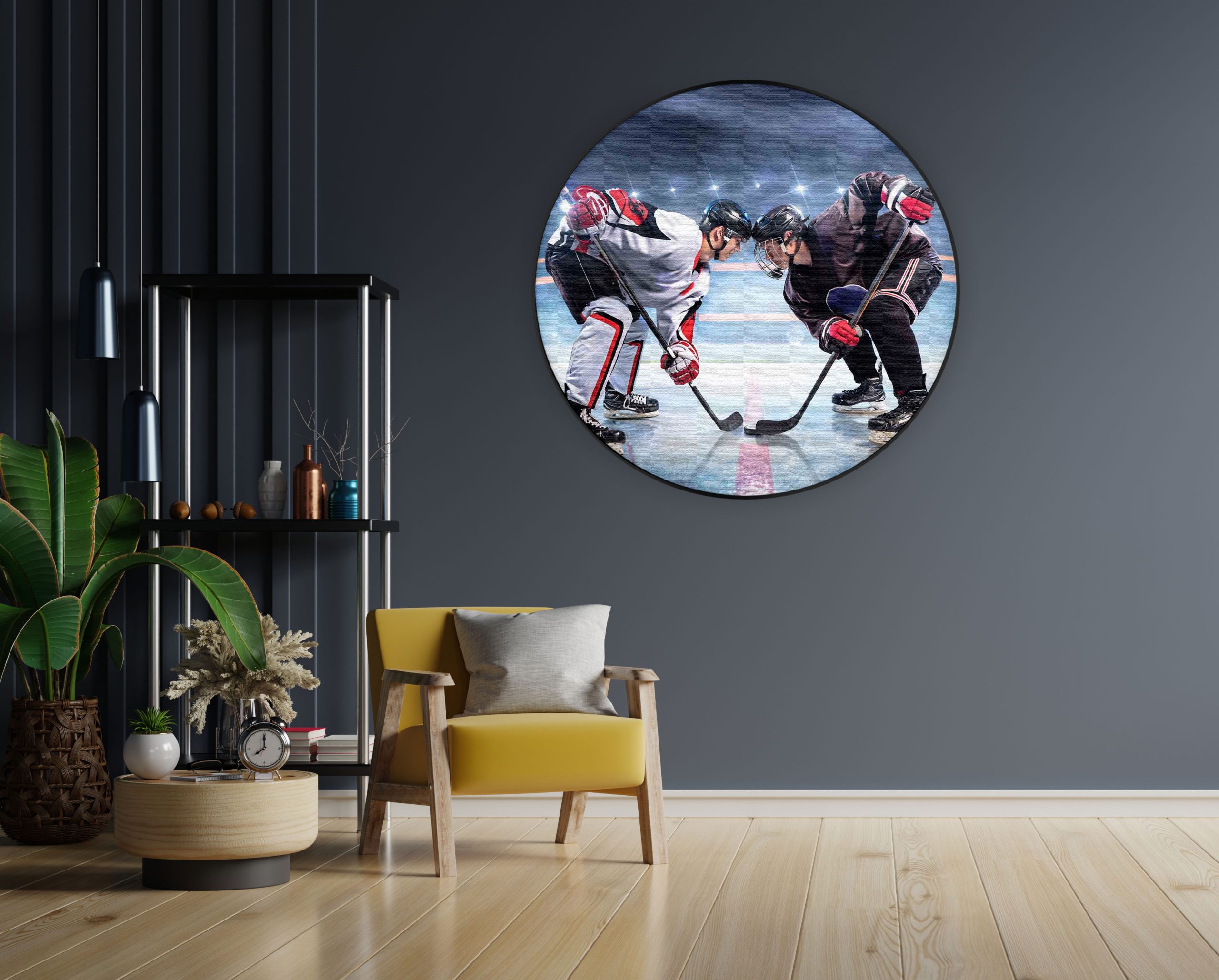 Akoestisch Schilderij This Is My Therapy Rond - Muurcirkel Template Vierkant Rond sport 13 1 1 scaled 1