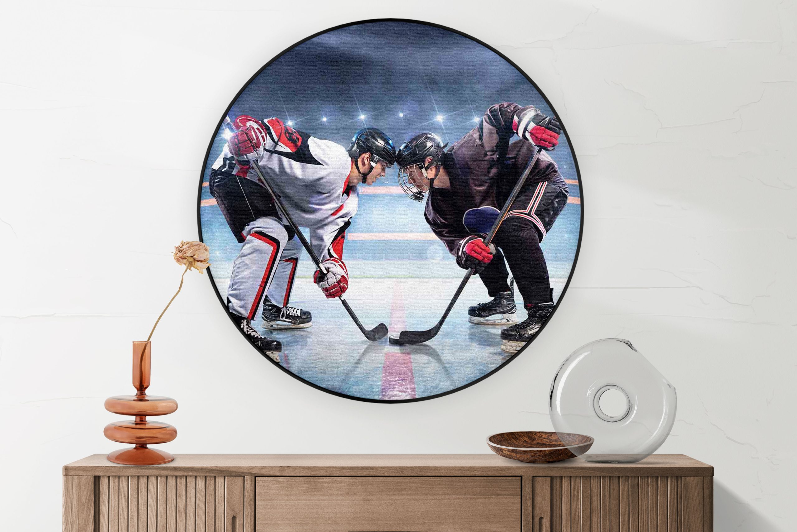 Akoestisch Schilderij This Is My Therapy Rond - Muurcirkel Template Vierkant Rond sport 13 1 2 scaled 1