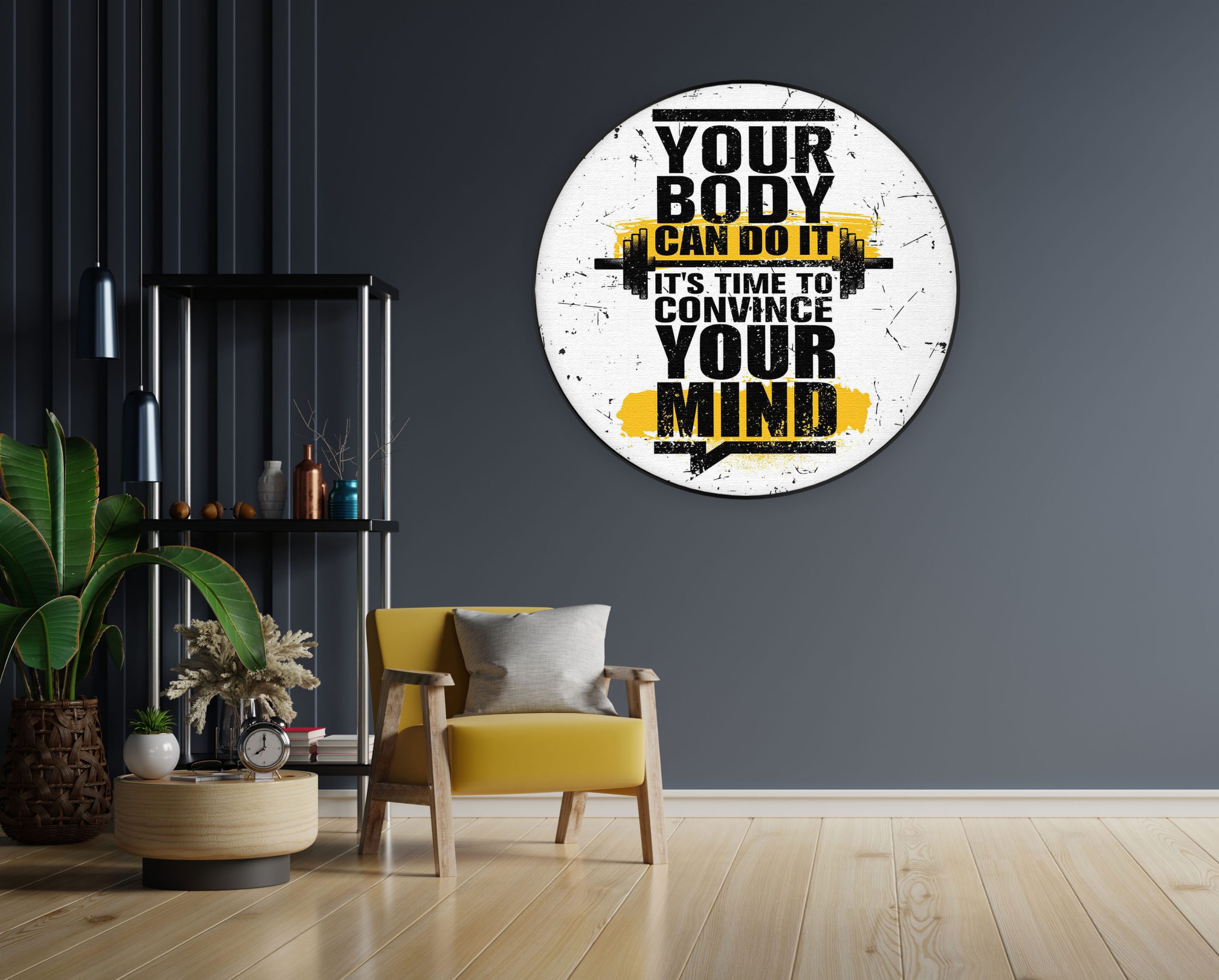 Akoestisch Schilderij This Is My Therapy Rond - Muurcirkel Template Vierkant Rond sport 14 1 1 scaled 1