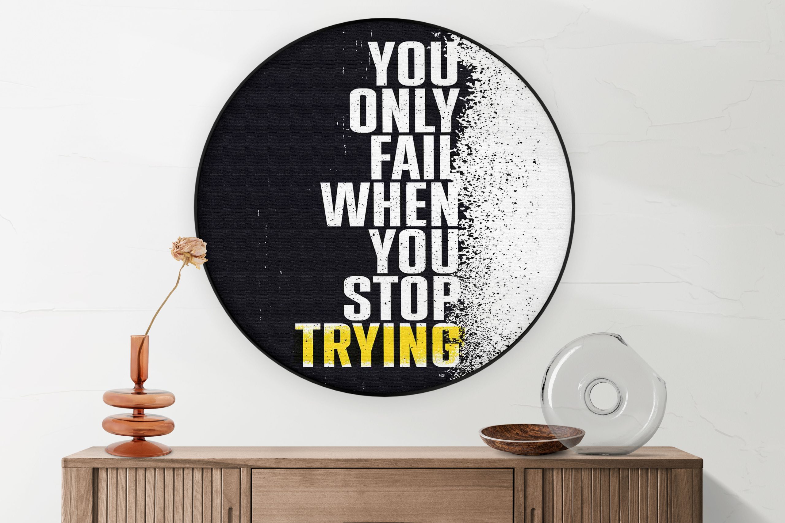 Akoestisch Schilderij This Is My Therapy Rond - Muurcirkel Template Vierkant Rond sport 17 1 2 scaled 1