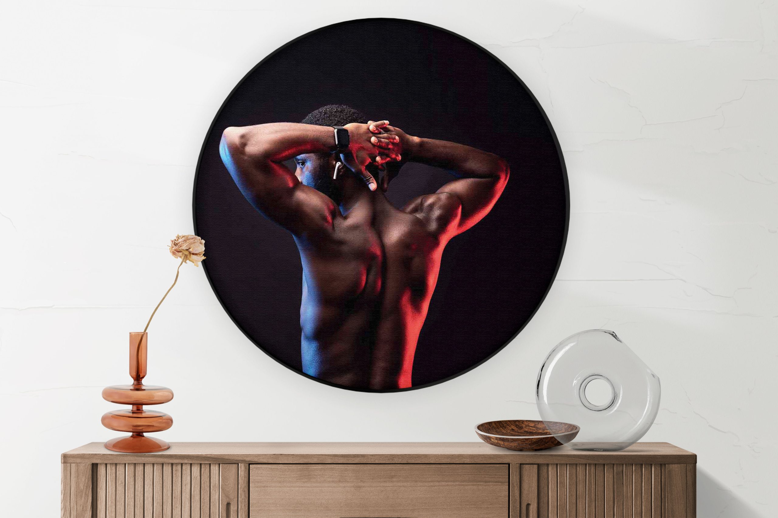 Akoestisch Schilderij This Is My Therapy Rond - Muurcirkel Template Vierkant Rond sport 19 1 2 scaled 1