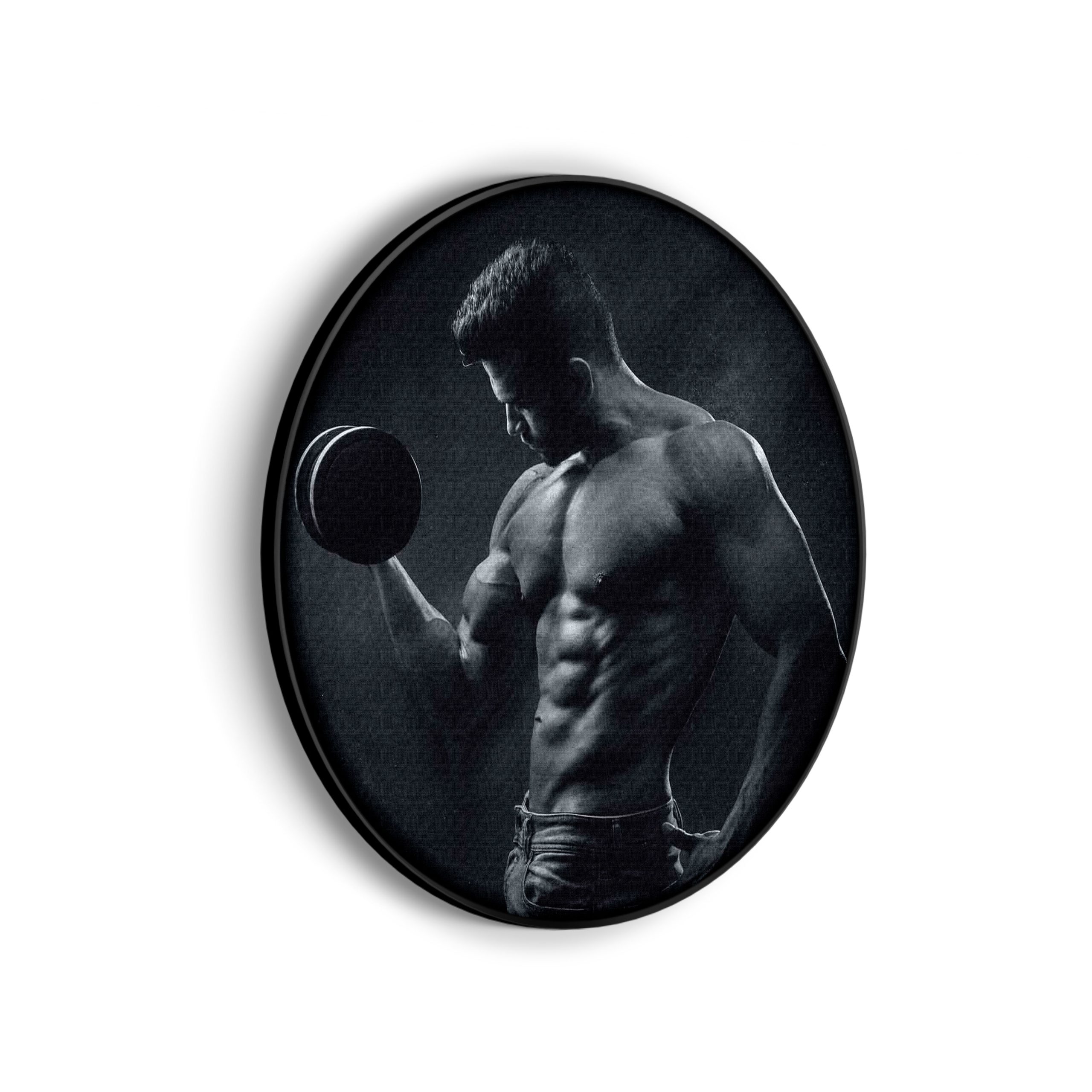 Akoestisch Schilderij This Is My Therapy Rond - Muurcirkel Template Vierkant Rond sport 2 scaled 1