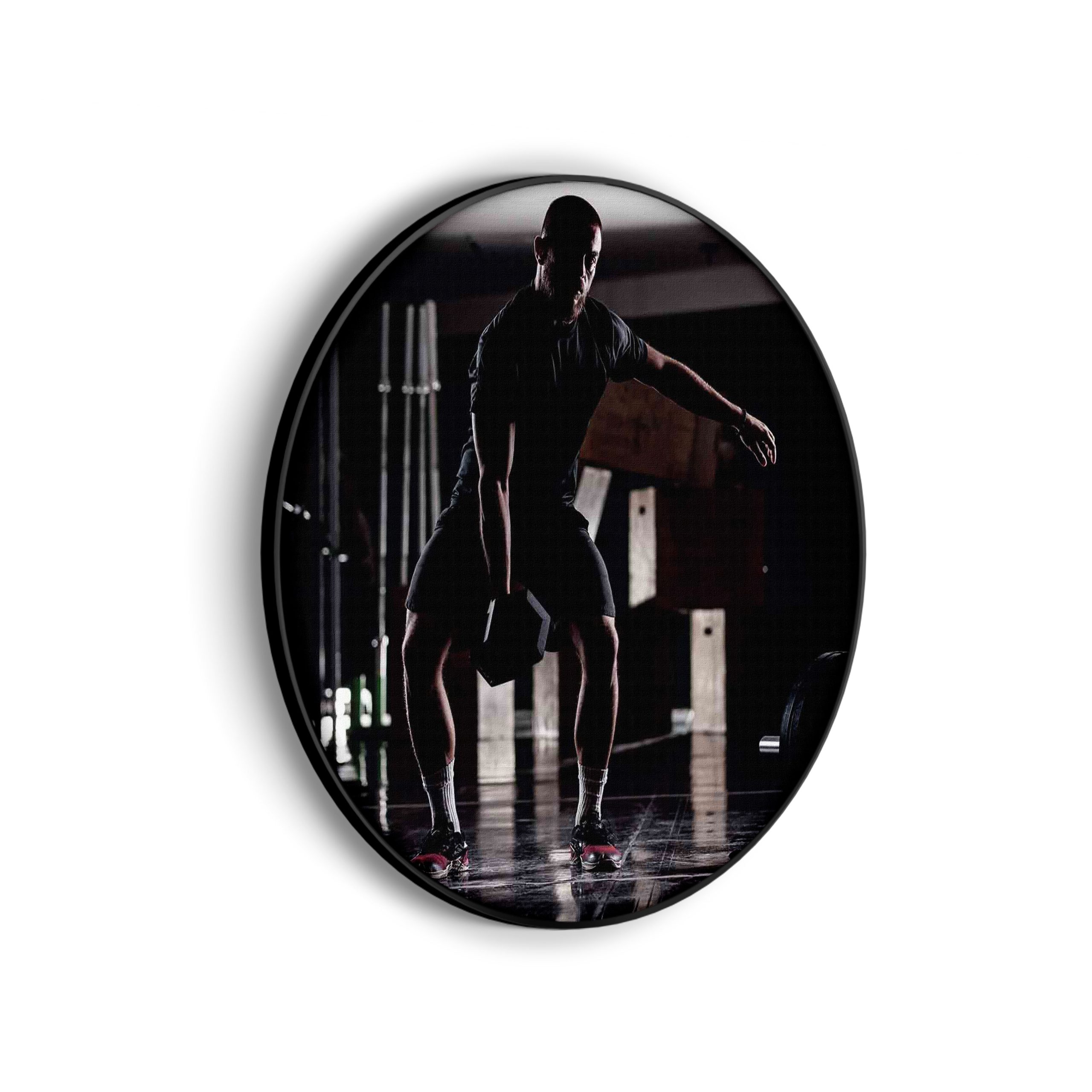 Akoestisch Schilderij This Is My Therapy Rond - Muurcirkel Template Vierkant Rond sport 20 scaled 1