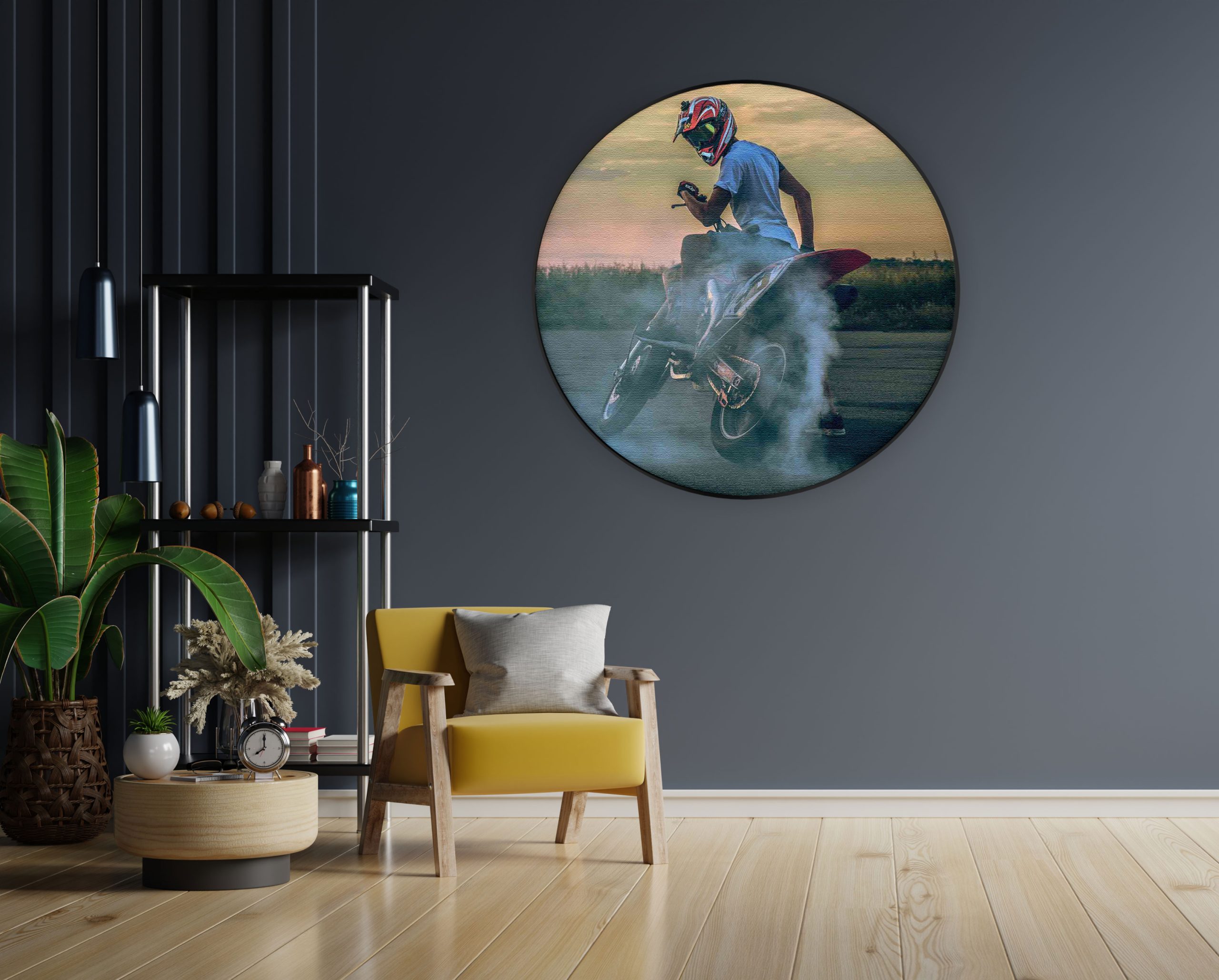 Akoestisch Schilderij This Is My Therapy Rond - Muurcirkel Template Vierkant Rond sport 3 1 1 scaled 1