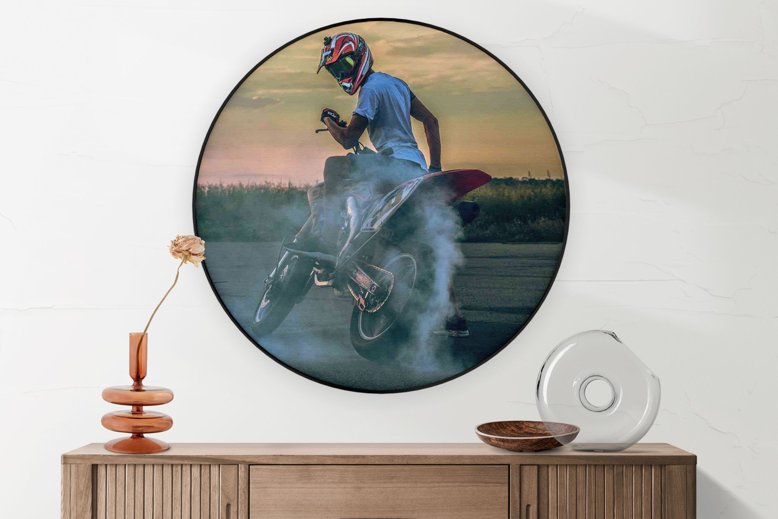 Akoestisch Schilderij This Is My Therapy Rond - Muurcirkel Template Vierkant Rond sport 3 1 2 scaled 1