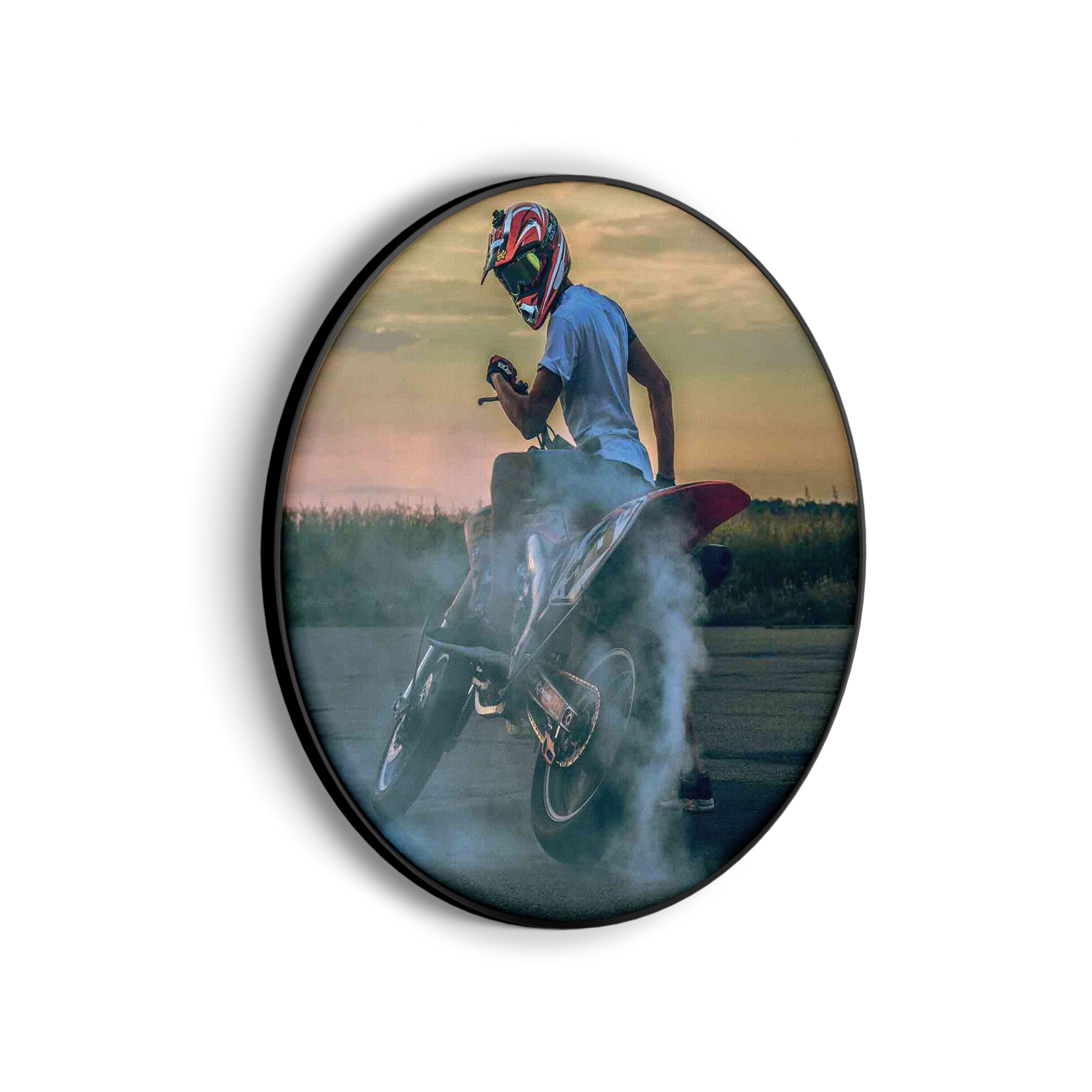 Akoestisch Schilderij This Is My Therapy Rond - Muurcirkel Template Vierkant Rond sport 3 scaled 1