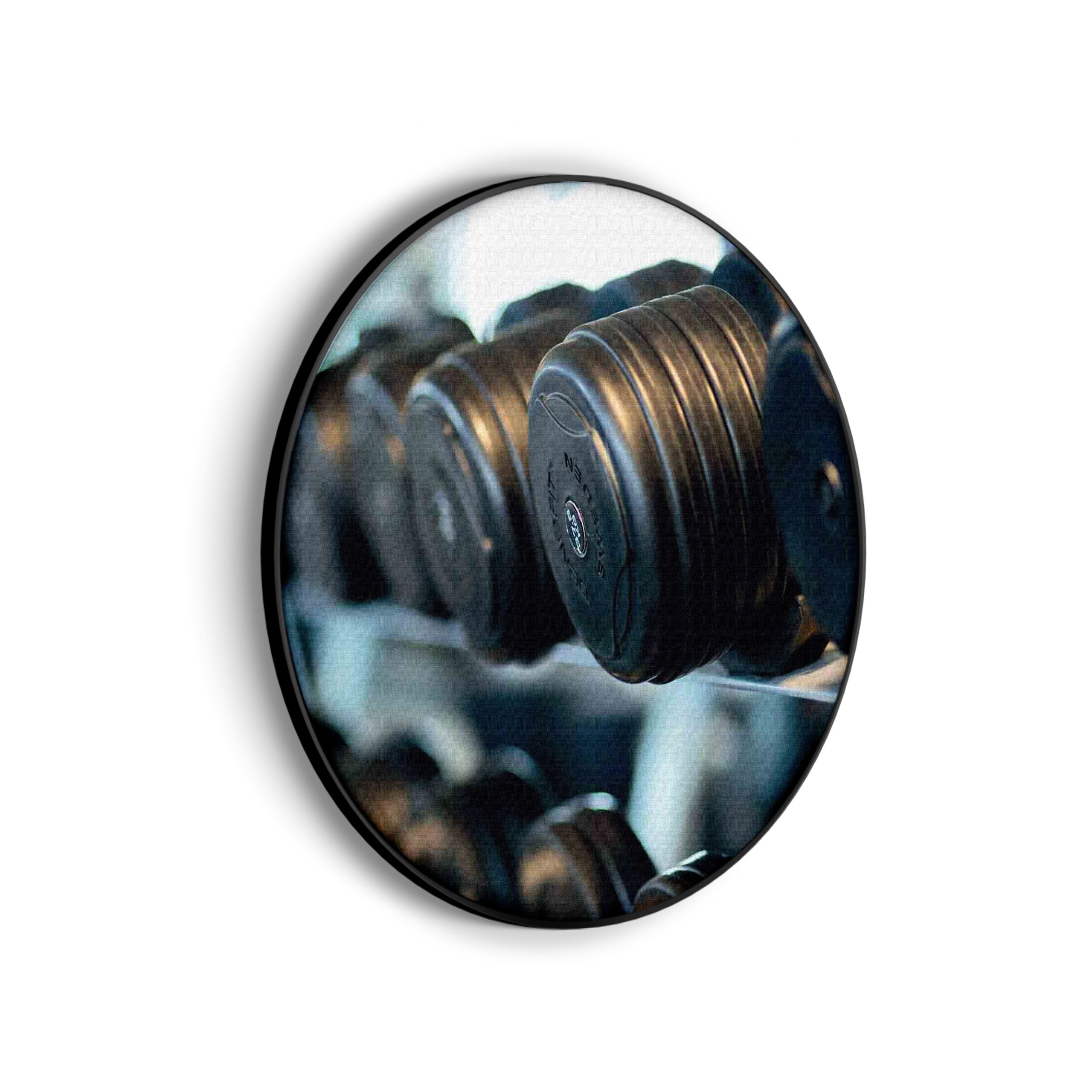 Akoestisch Schilderij This Is My Therapy Rond - Muurcirkel Template Vierkant Rond sport 5 scaled 1