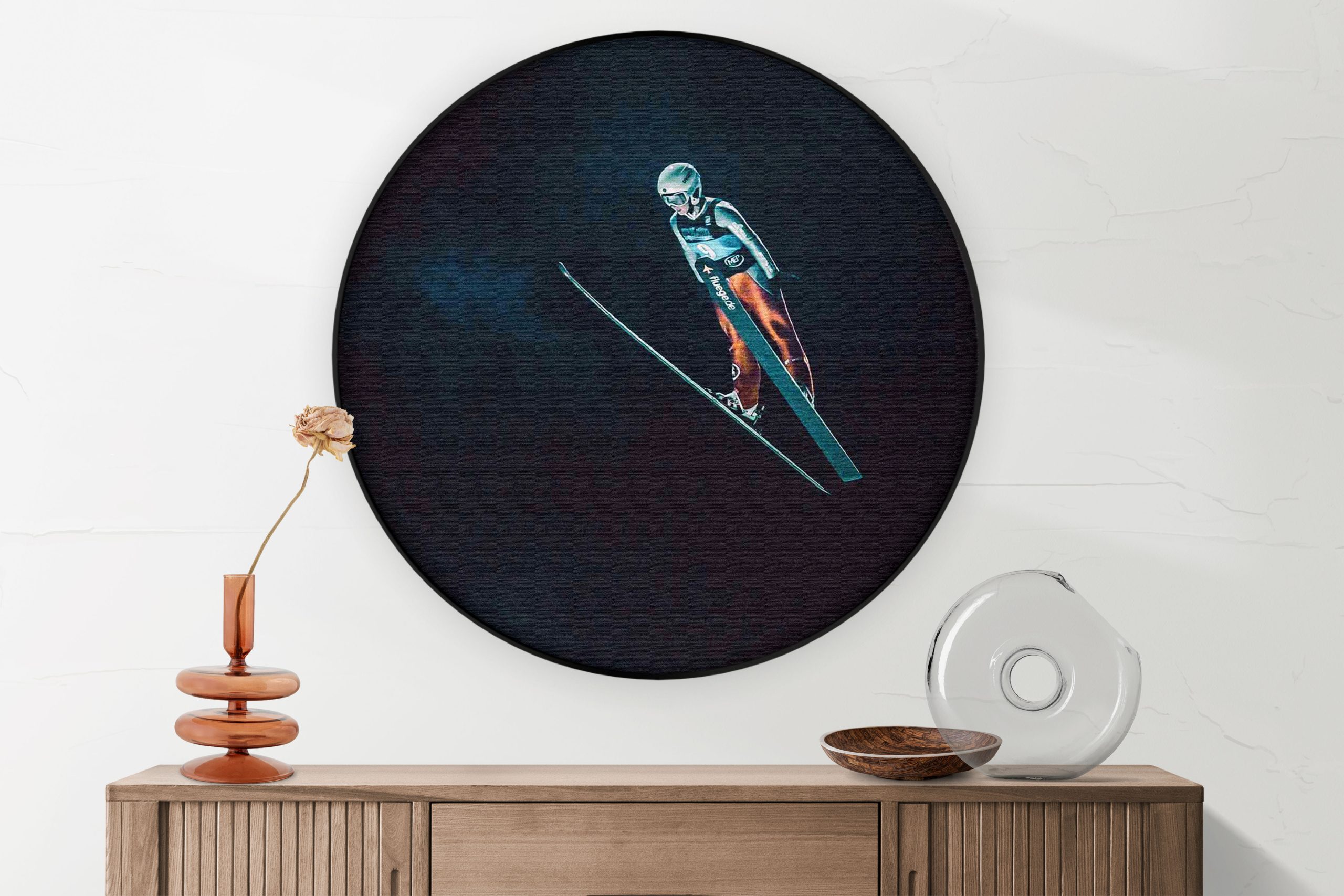 Akoestisch Schilderij This Is My Therapy Rond - Muurcirkel Template Vierkant Rond sport 6 1 2 scaled 1