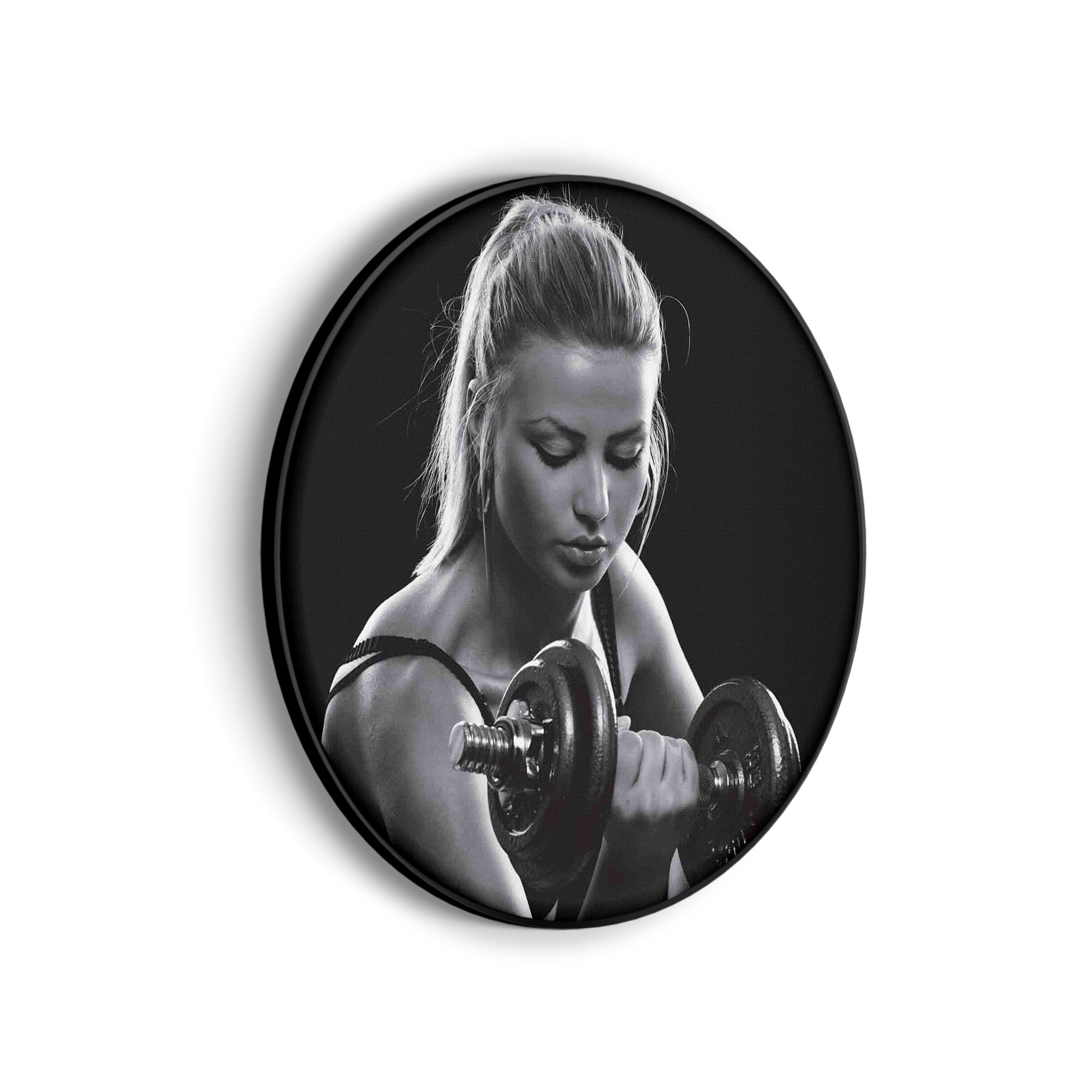 Akoestisch Schilderij This Is My Therapy Rond - Muurcirkel Template Vierkant Rond sport 7 scaled 1