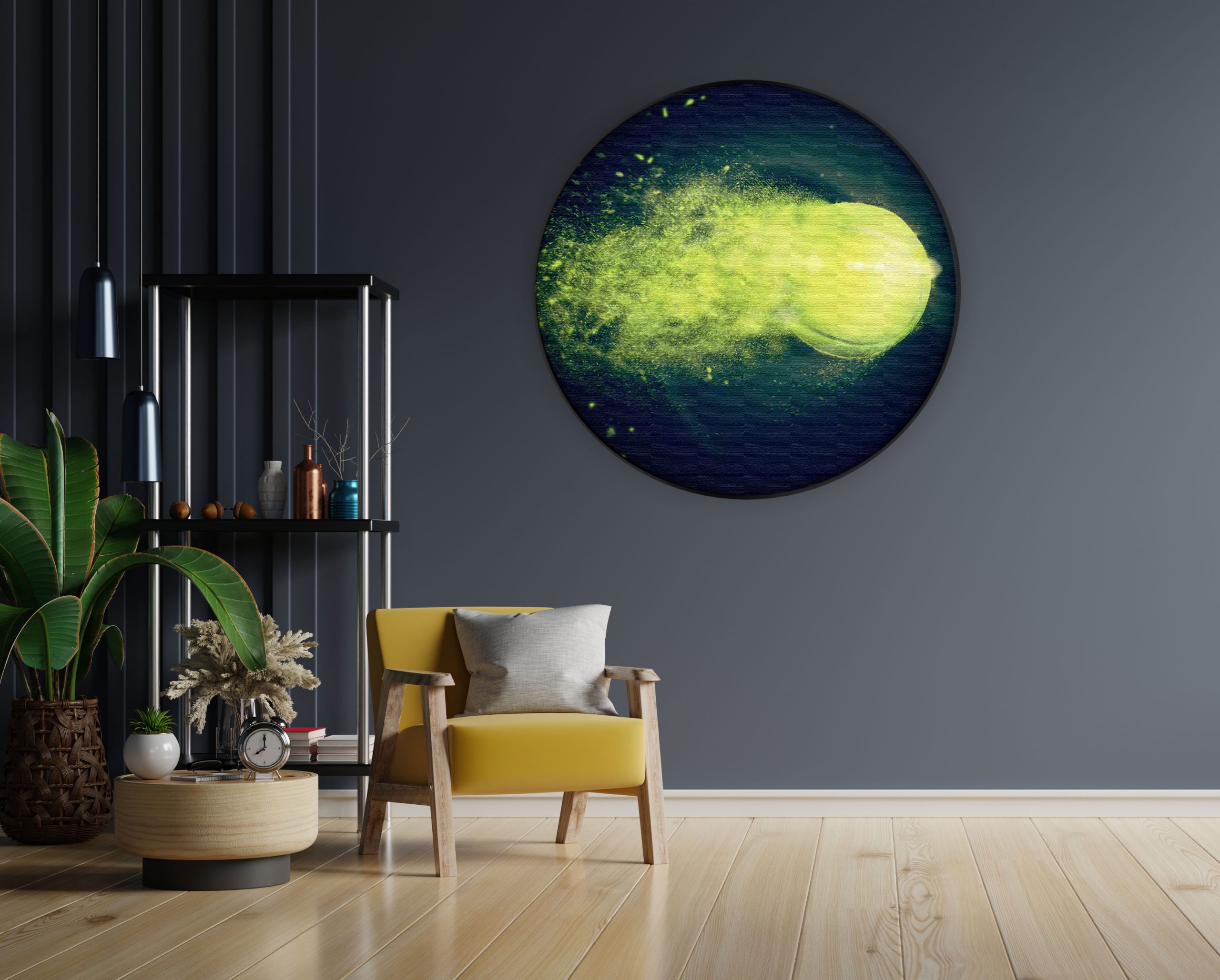 Akoestisch Schilderij This Is My Therapy Rond - Muurcirkel Template Vierkant Rond sport 8 1 1 scaled 1