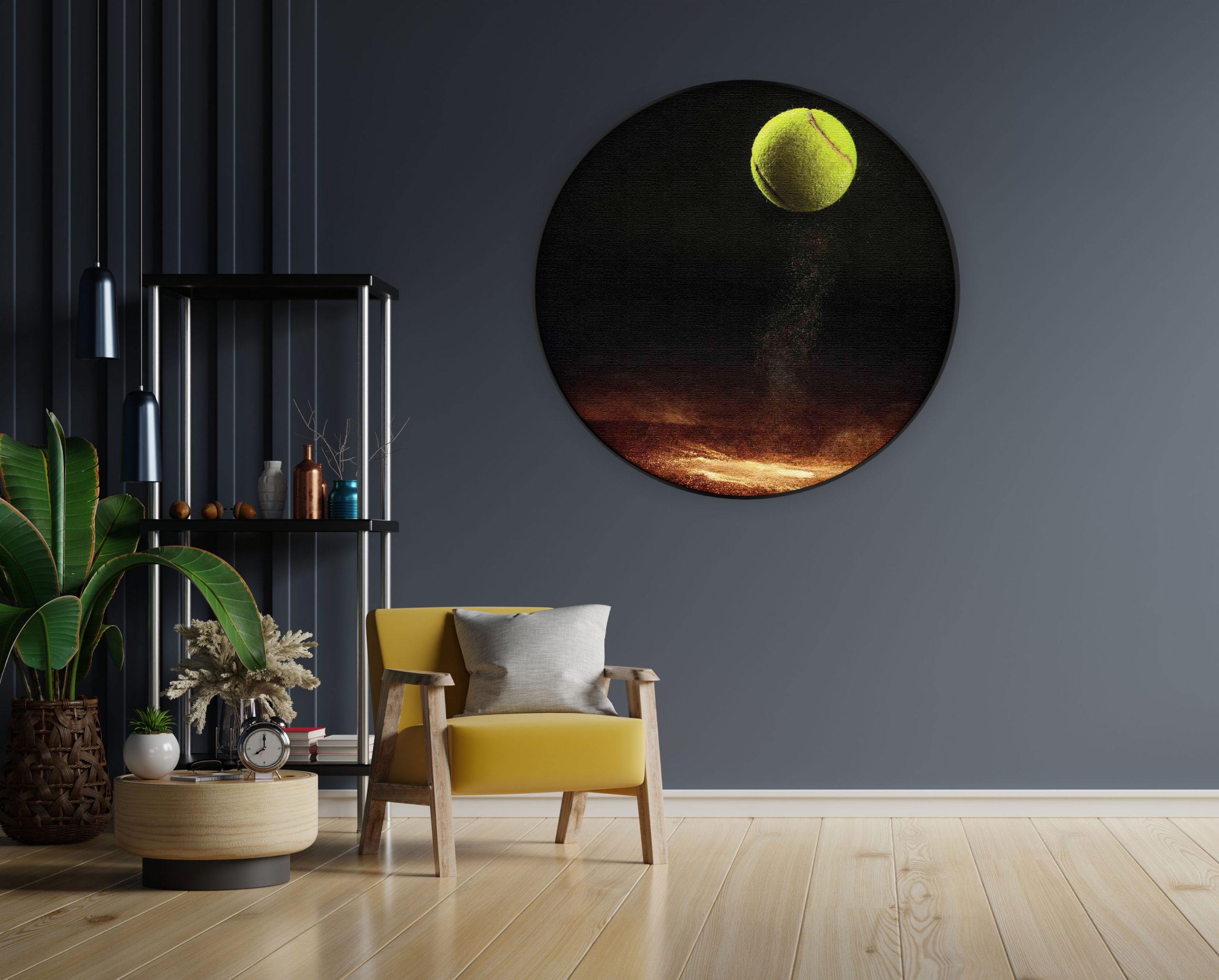 Akoestisch Schilderij This Is My Therapy Rond - Muurcirkel Template Vierkant Rond sport 9 1 1 scaled 1