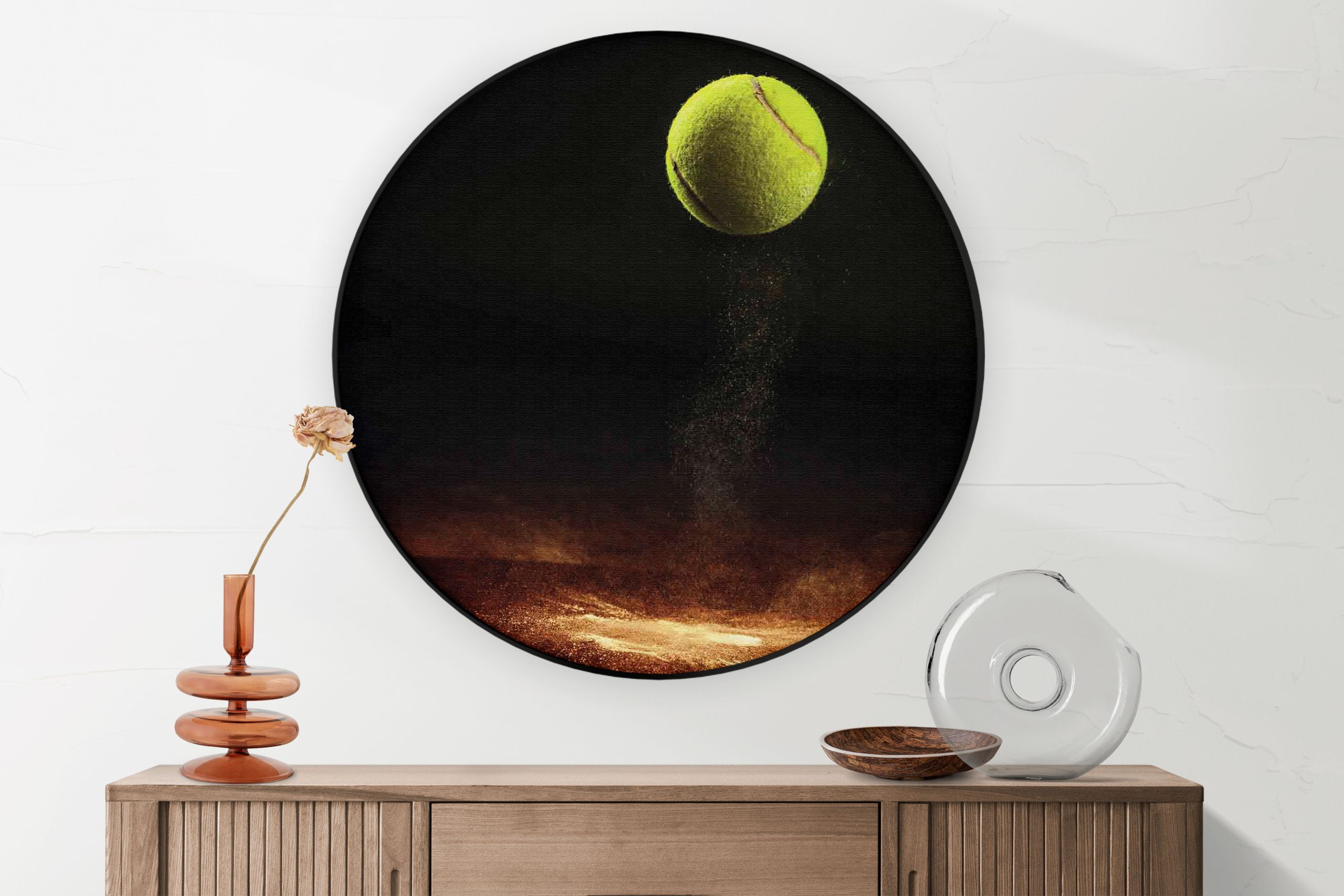 Akoestisch Schilderij This Is My Therapy Rond - Muurcirkel Template Vierkant Rond sport 9 1 2 scaled 1