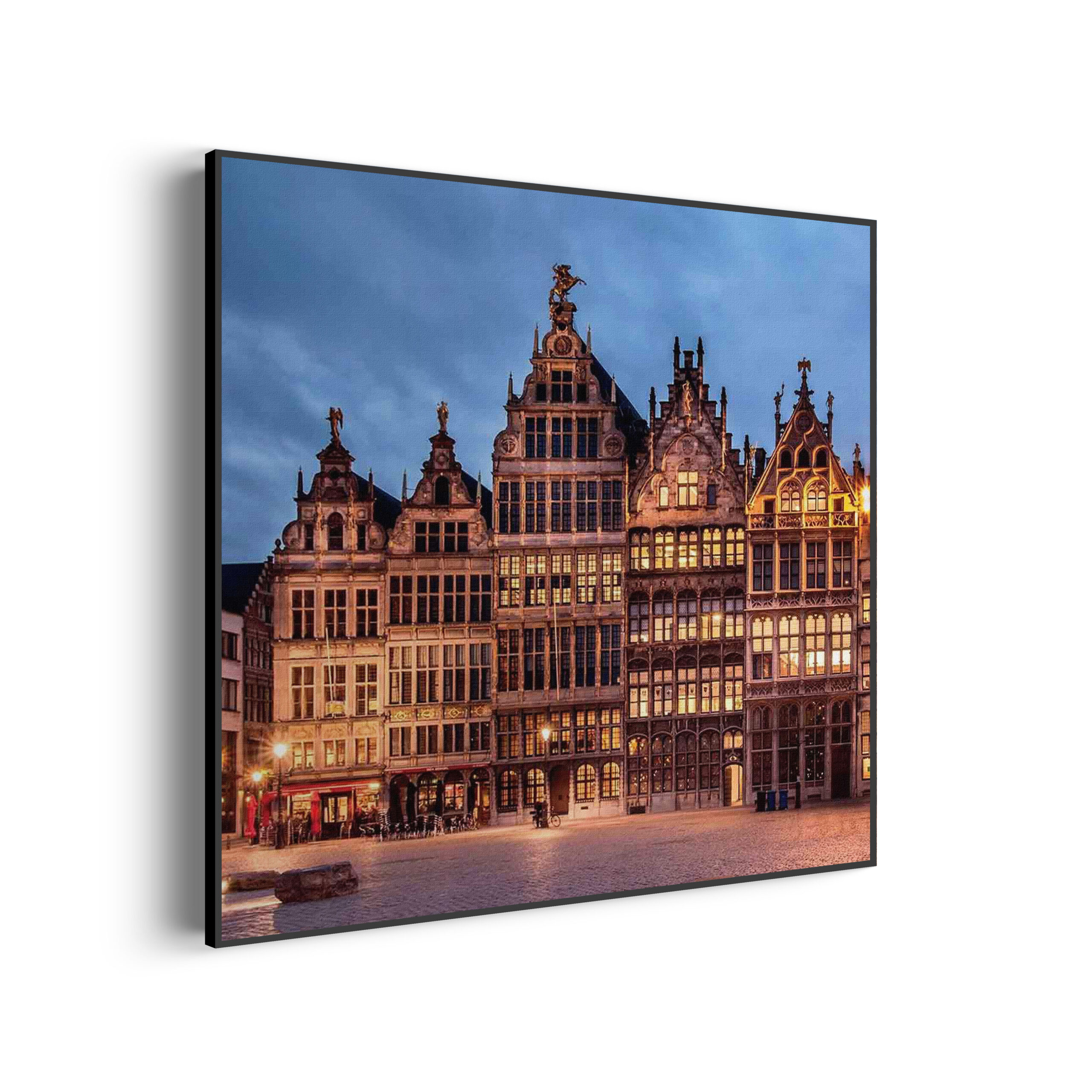 Akoestisch Schilderij Grote Markt Antwerpen Vierkant Template Vierkant Rond steden 101 2 1 scaled 1