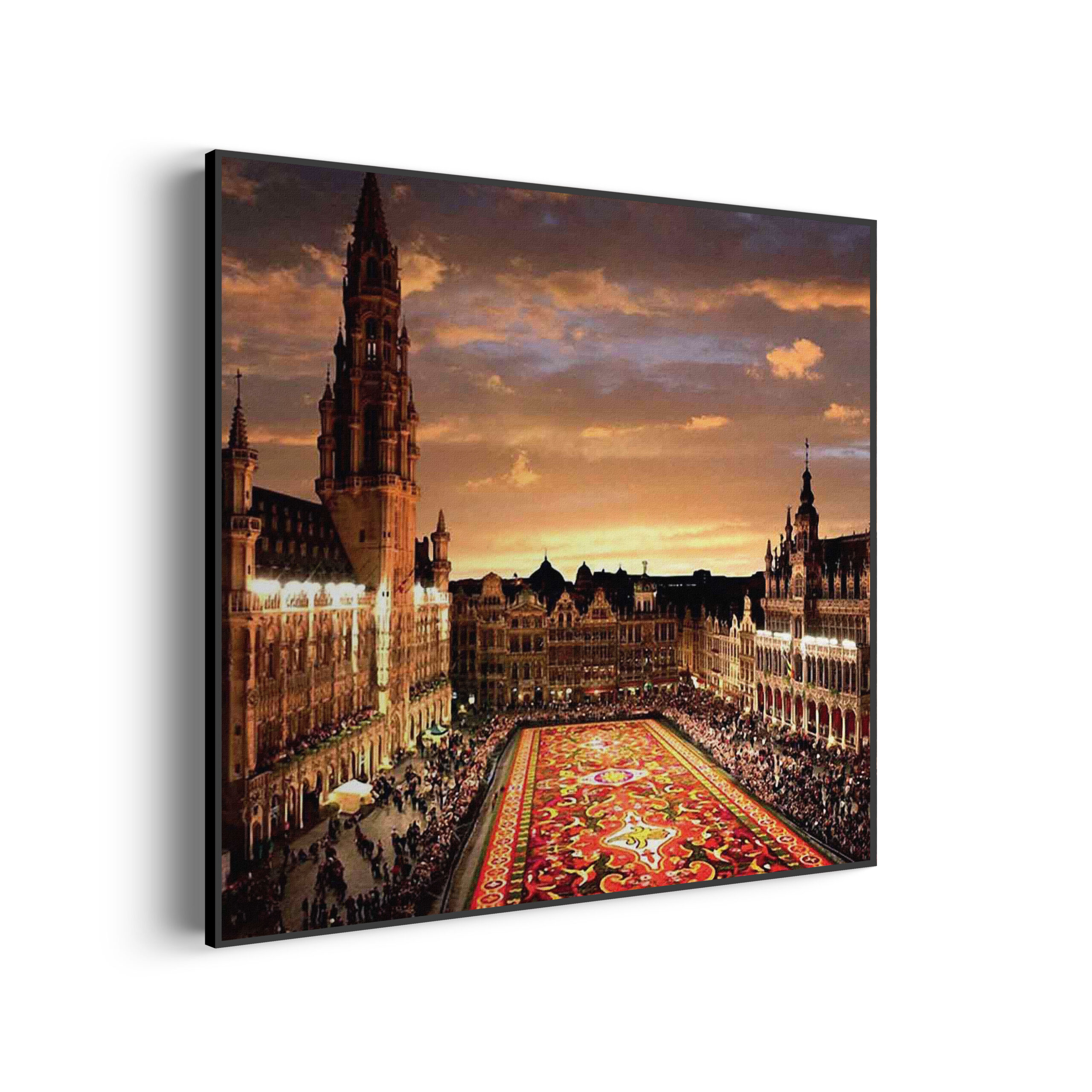 Akoestisch Schilderij Grote Markt Brussel Vierkant Template Vierkant Rond steden 99 1 1 scaled 1