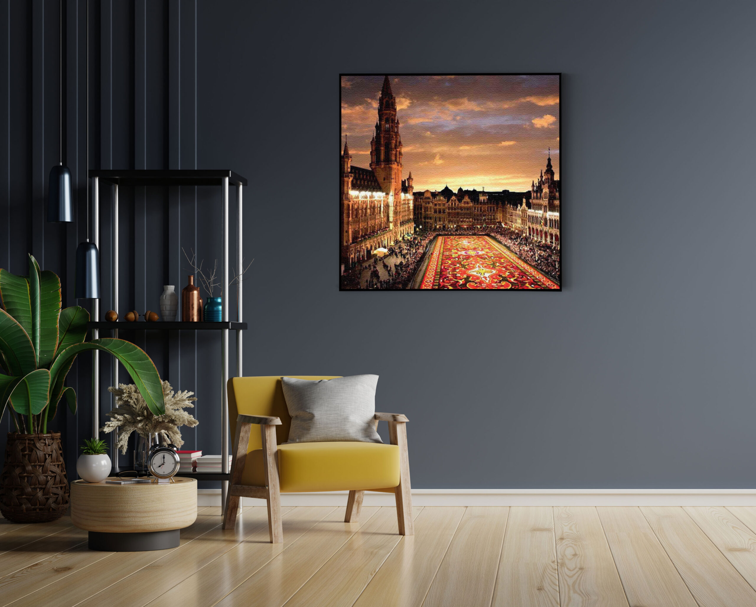 Akoestisch Schilderij Grote Markt Brussel Vierkant Template Vierkant Rond steden 99 1 2 scaled 1