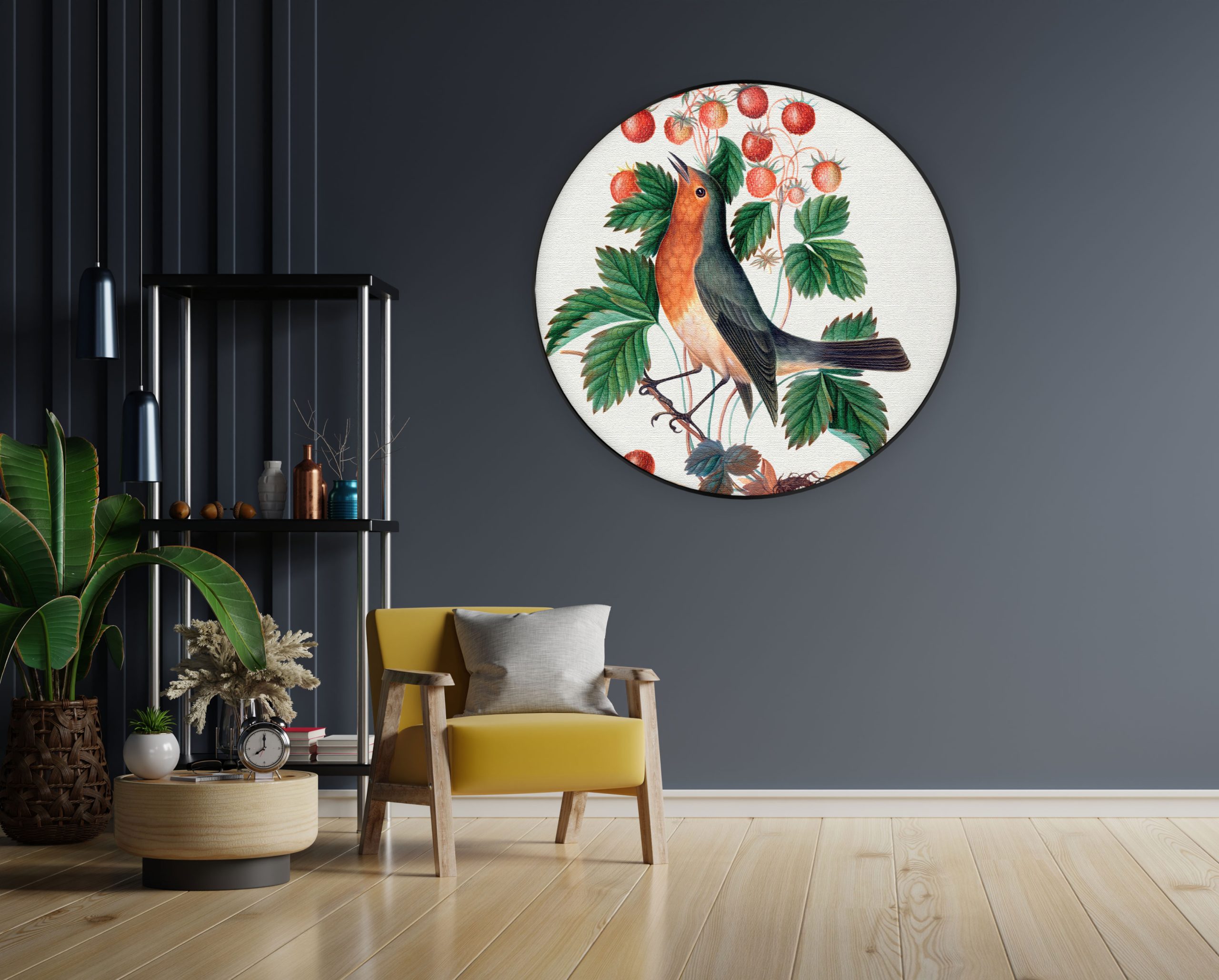 Template_Vierkant_Rond_vintage_11-1-1-scaled Akoestisch Schilderij Prent Natuur Vogel en Bloemen 01 Rond - Muurcirkel Template Vierkant Rond vintage 11 1 1 scaled 1