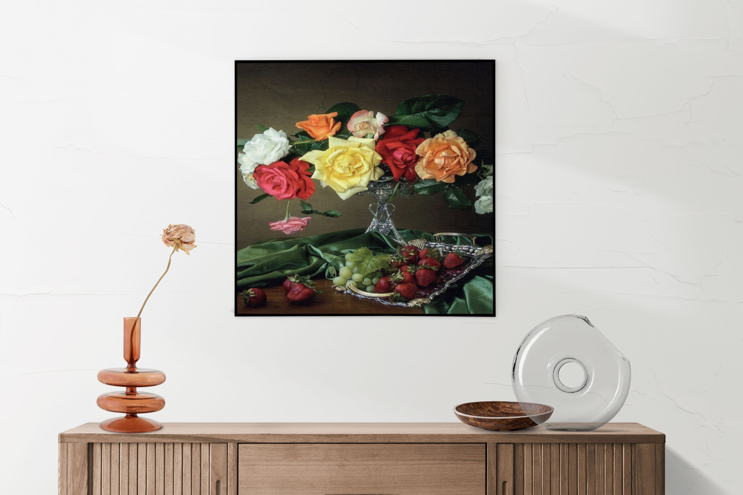 Akoestisch Schilderij Modern Stil Leven Bloemen 01 Vierkant Template Vierkant Rond vintage 22 1 5 scaled 1