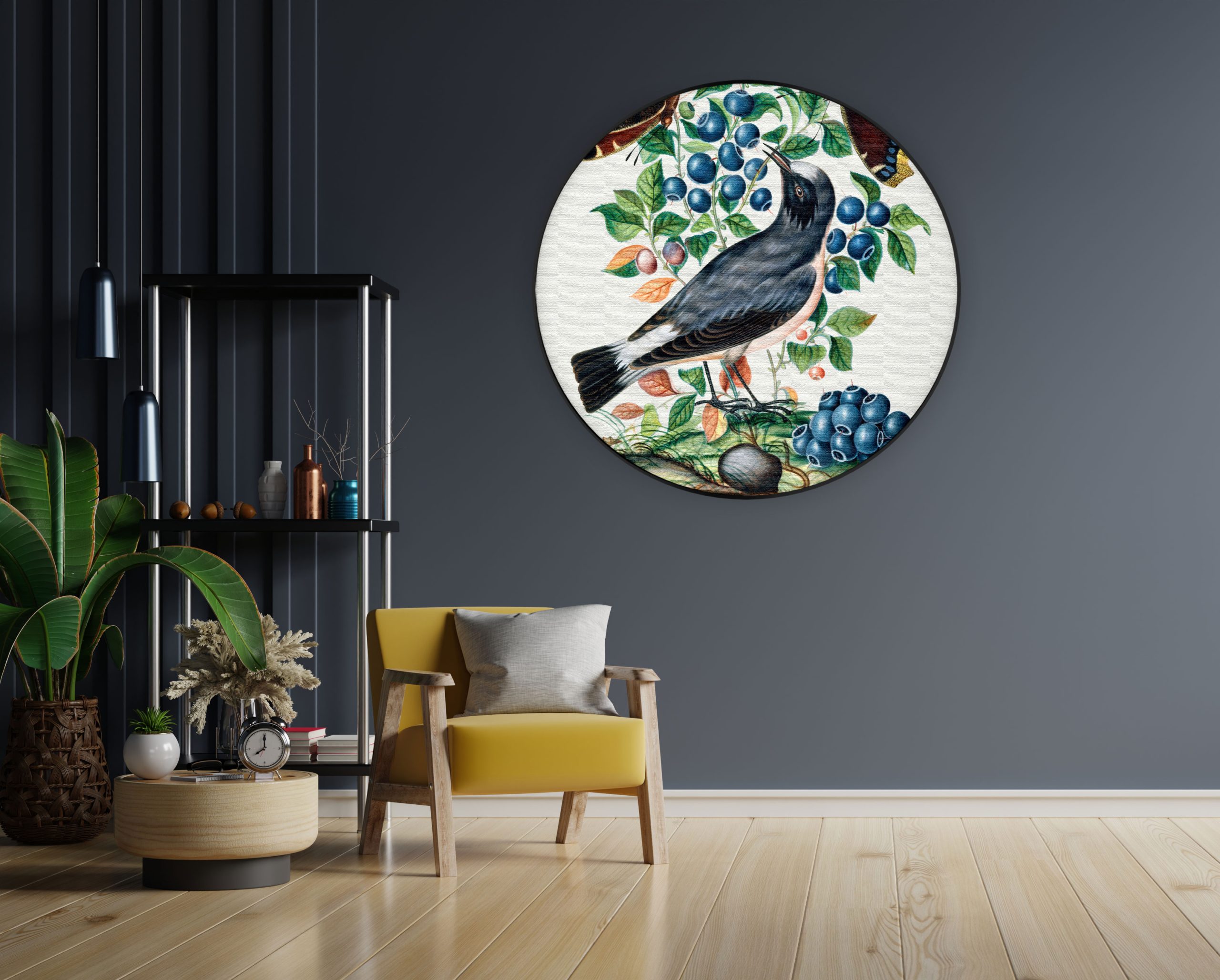 Template_Vierkant_Rond_vintage_6-1-1-scaled Akoestisch Schilderij Prent Natuur Vogel en Bloemen 06 Rond - Muurcirkel Template Vierkant Rond vintage 6 1 1 scaled 1
