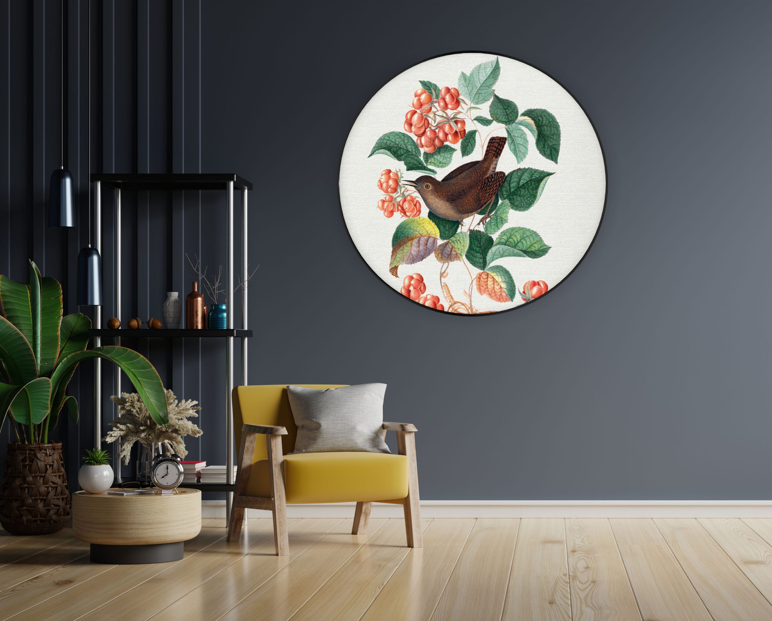 Template_Vierkant_Rond_vintage_8-1-1-scaled Akoestisch Schilderij Prent Natuur Vogel en Bloemen 01 Rond - Muurcirkel Template Vierkant Rond vintage 8 1 1 scaled 1