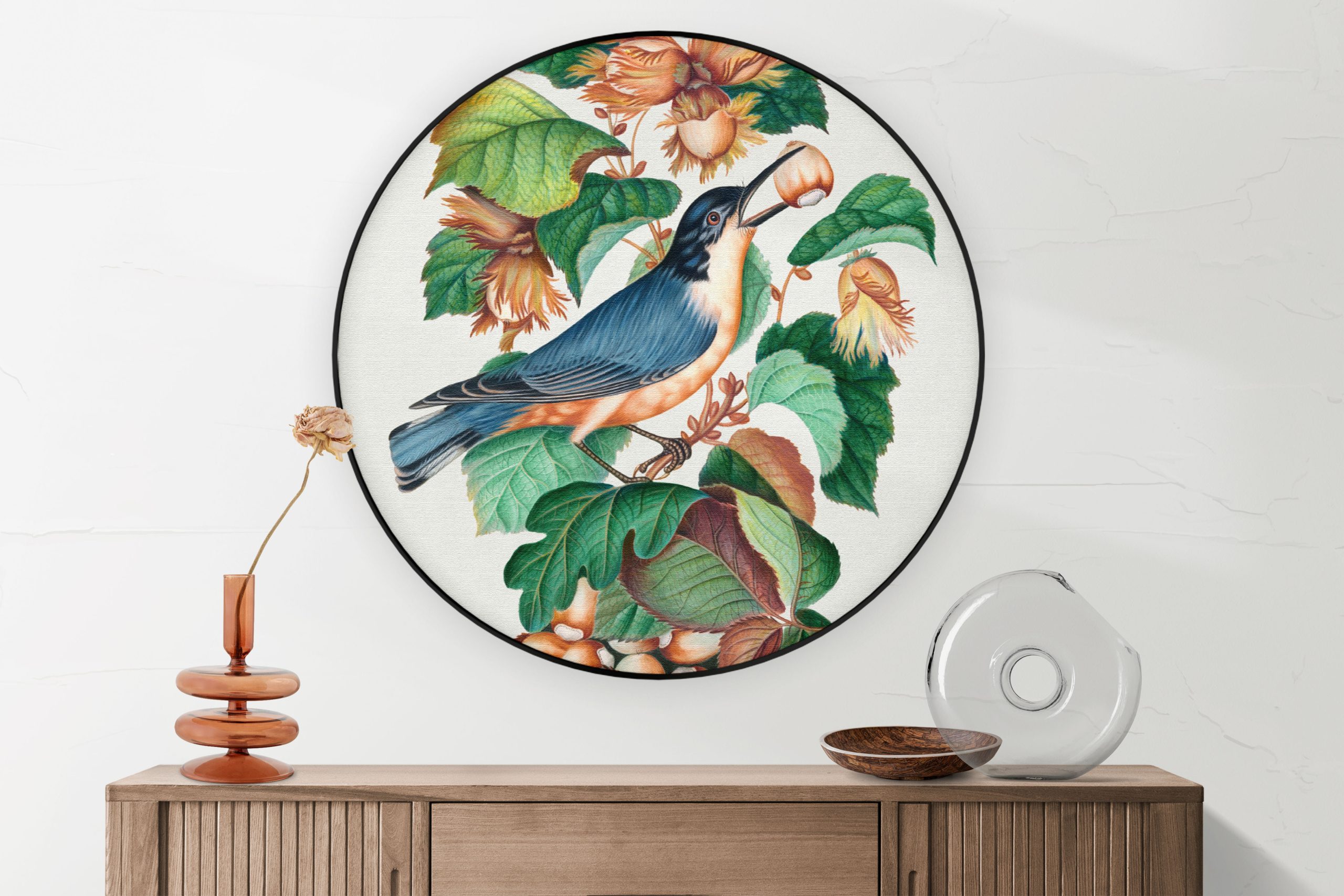Template_Vierkant_Rond_vintage_9-1-2-scaled Akoestisch Schilderij Prent Natuur Vogel en Bloemen 01 Rond - Muurcirkel Template Vierkant Rond vintage 9 1 2 scaled 1