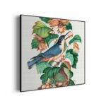 Akoestisch Schilderij Prent Natuur Vogel en Bloemen 01 Vierkant Template Vierkant Rond vintage 9 1 3 scaled 1
