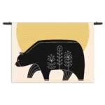Wandkleed Abstact beer met zonsondergang Rechthoek Horizontaal Template 50 70 WK Horizontaal Abstract 07 1