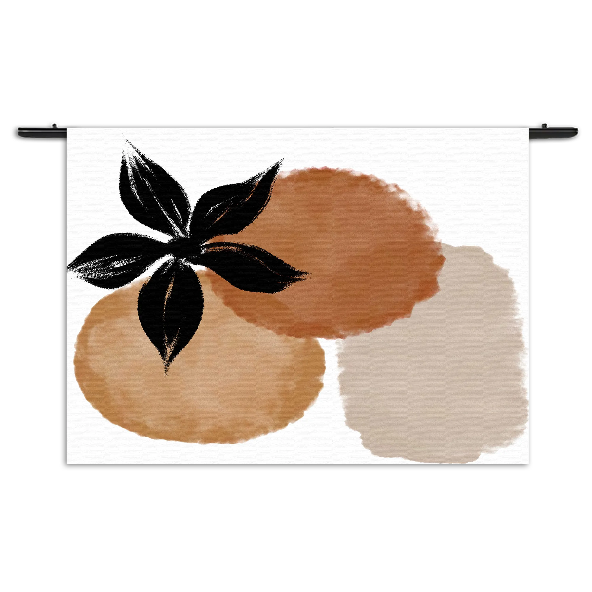 Wandkleed Naturel tinten scandinavisch 03 Rechthoek Horizontaal Template 50 70 WK Horizontaal Abstract 104 1