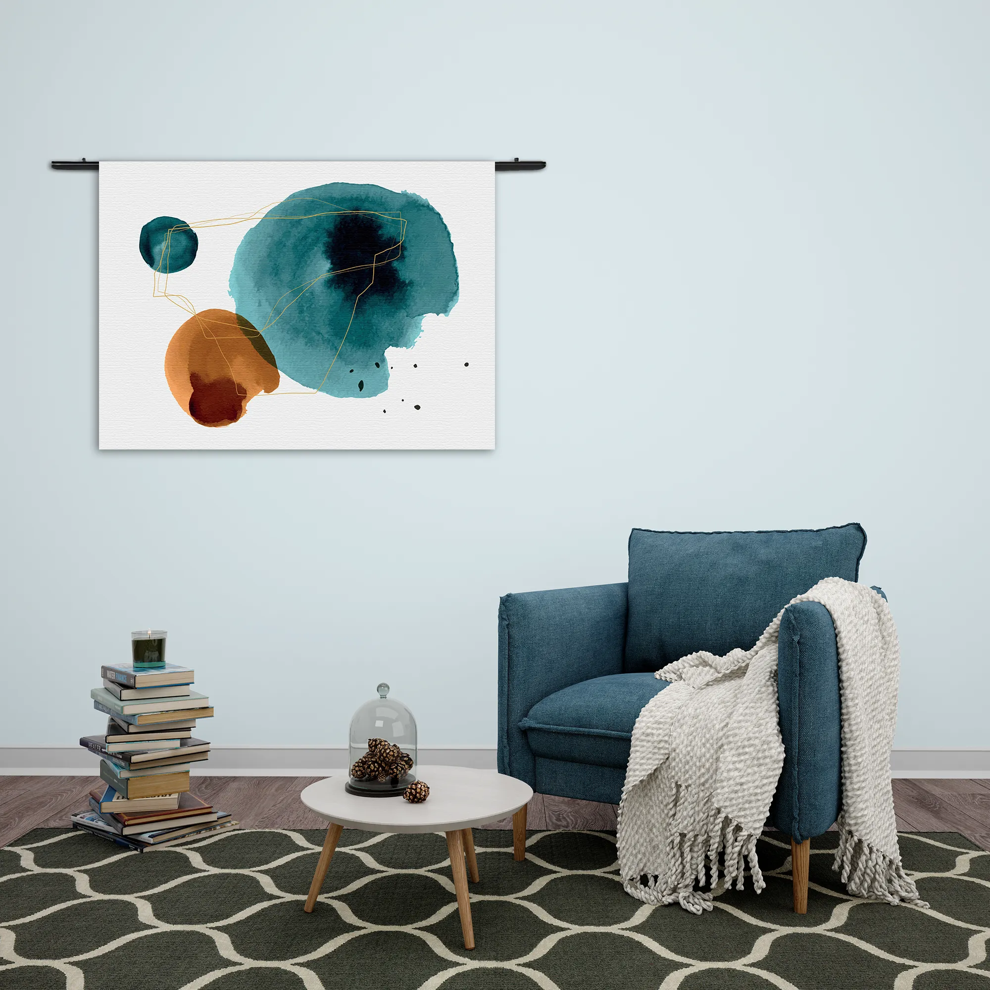 Template_50-70_WK_Horizontaal_Abstract_110-2 Wandkleed Abstract Cirkels Multikleur 03 Rechthoek Horizontaal Template 50 70 WK Horizontaal Abstract 110 2