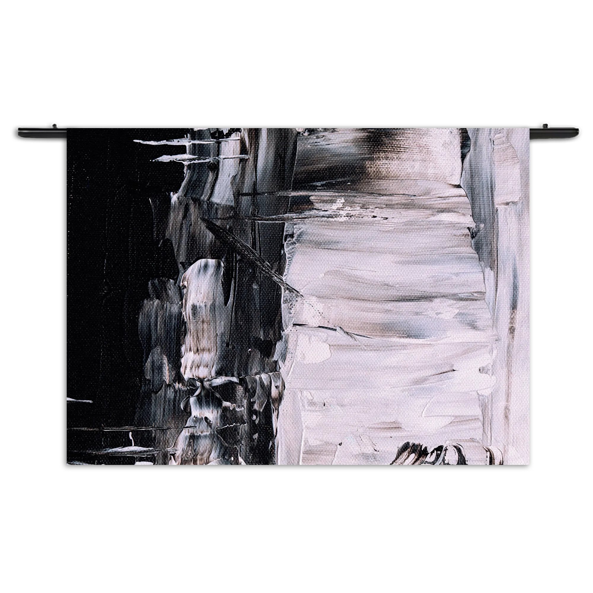 Template_50-70_WK_Horizontaal_Abstract_17-1 Wandkleed Zwart wit schilderwerk Rechthoek Horizontaal Template 50 70 WK Horizontaal Abstract 17 1