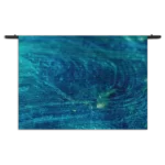 Wandkleed Blue Ice Rechthoek Horizontaal Template 50 70 WK Horizontaal Abstract 54 1