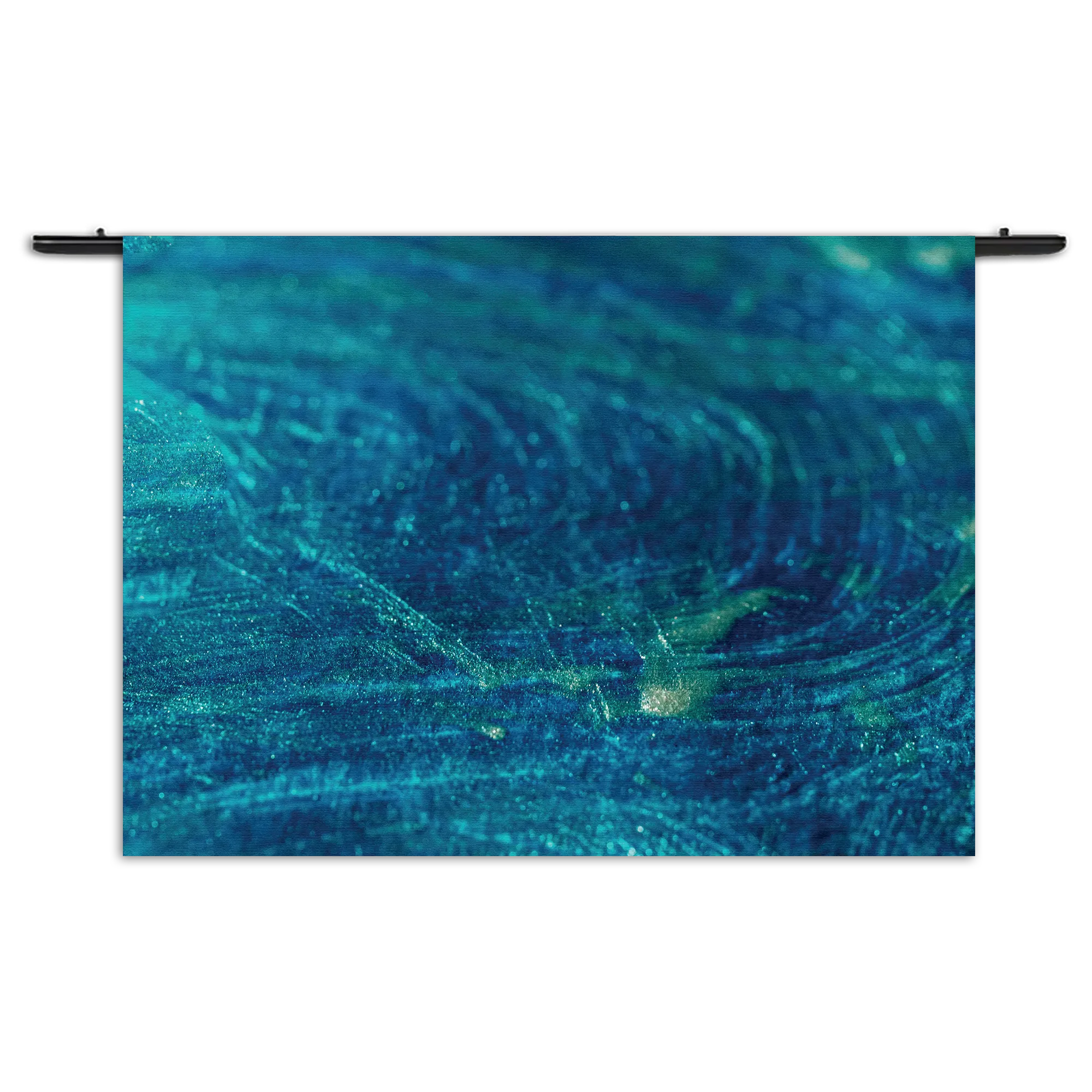 Wandkleed Blue Ice Rechthoek Horizontaal Template 50 70 WK Horizontaal Abstract 54 1