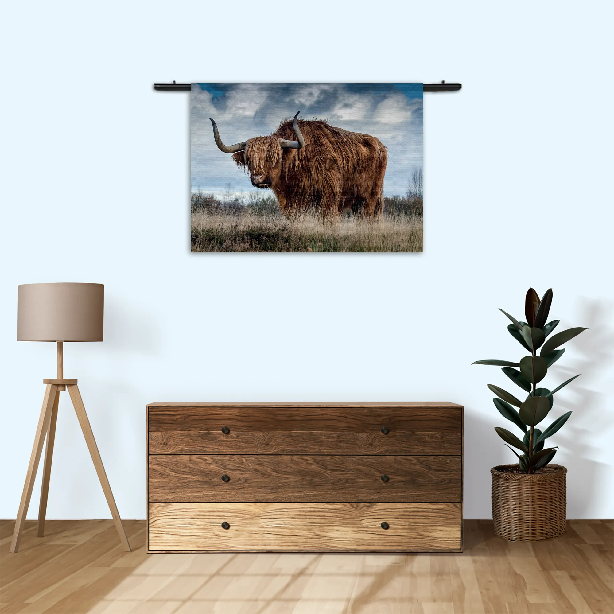 Template_50-70_WK_Horizontaal_Dieren_18-3 Wandkleed Bizon Rechthoek Horizontaal Template 50 70 WK Horizontaal Dieren 18 3