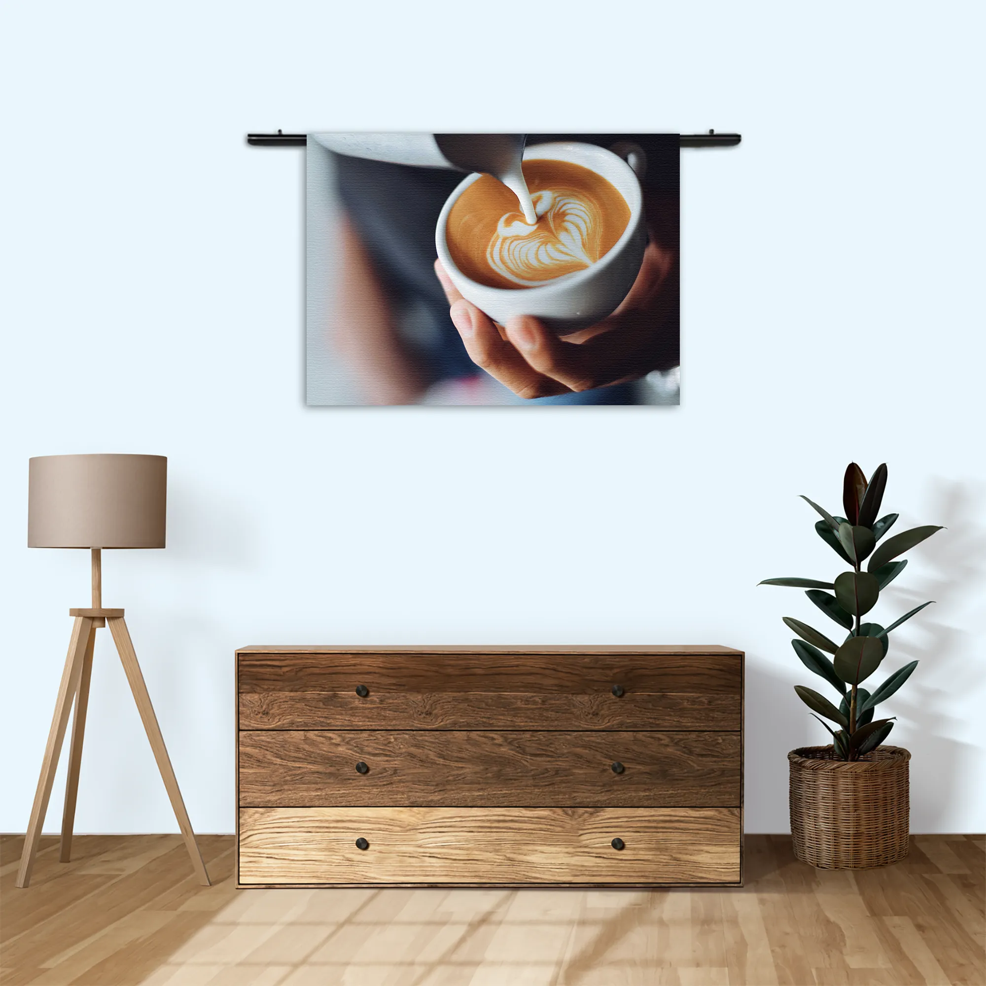 Wandkleed Koffie Love Rechthoek Horizontaal Template 50 70 WK Horizontaal Eten En Drinken 20 3