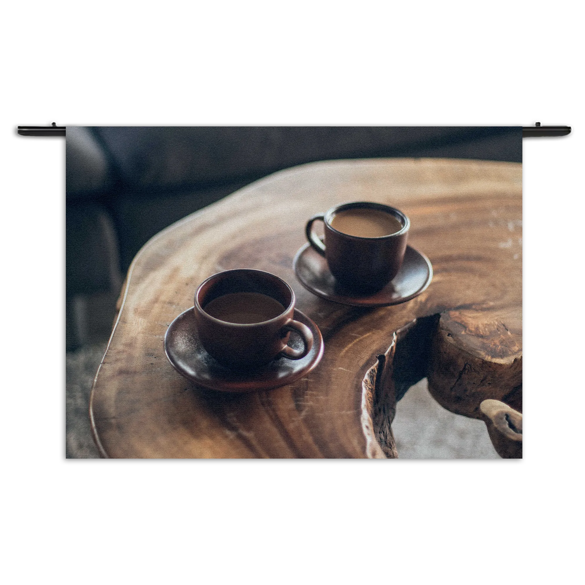 Wandkleed Kopjes Koffie op Tafel Rechthoek Horizontaal Template 50 70 WK Horizontaal Eten En Drinken 23 1