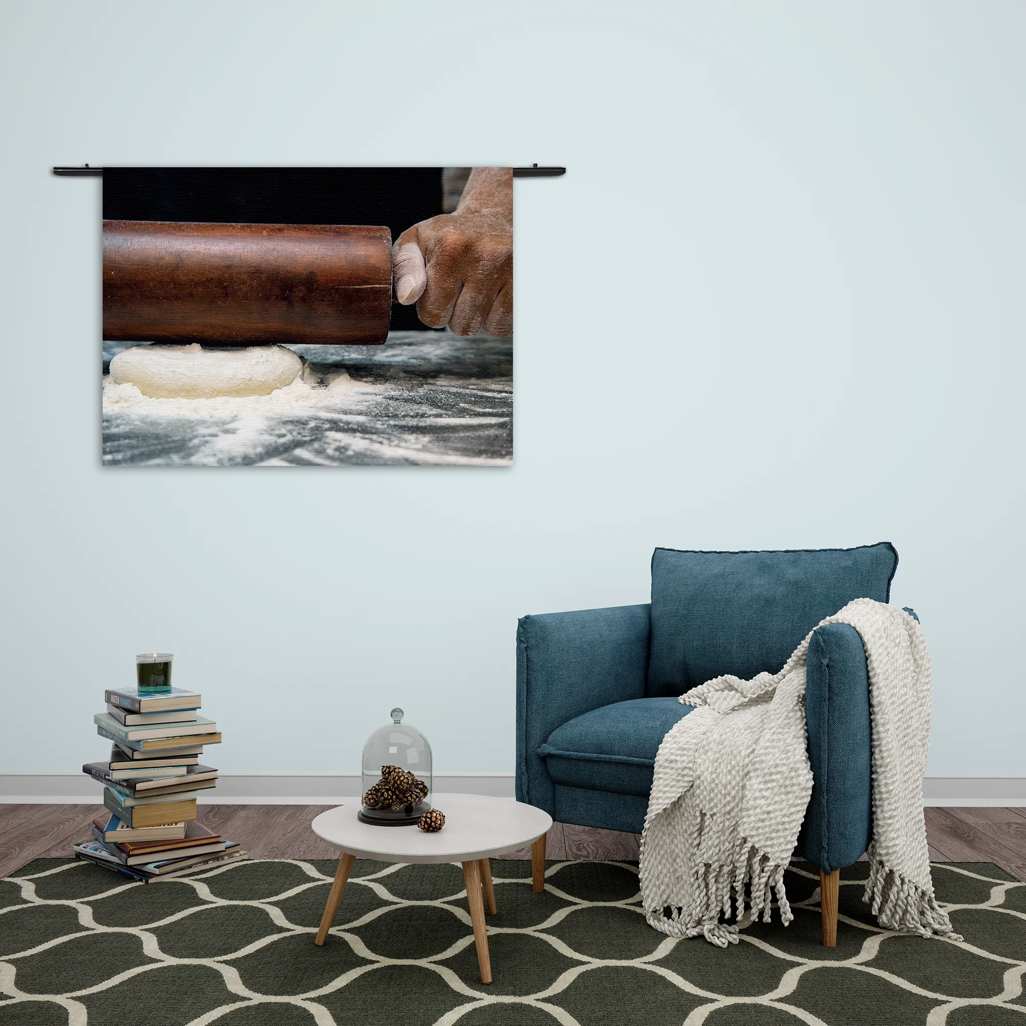 Wandkleed The Bakery 01 Rechthoek Horizontaal Template 50 70 WK Horizontaal Eten En Drinken 25 2