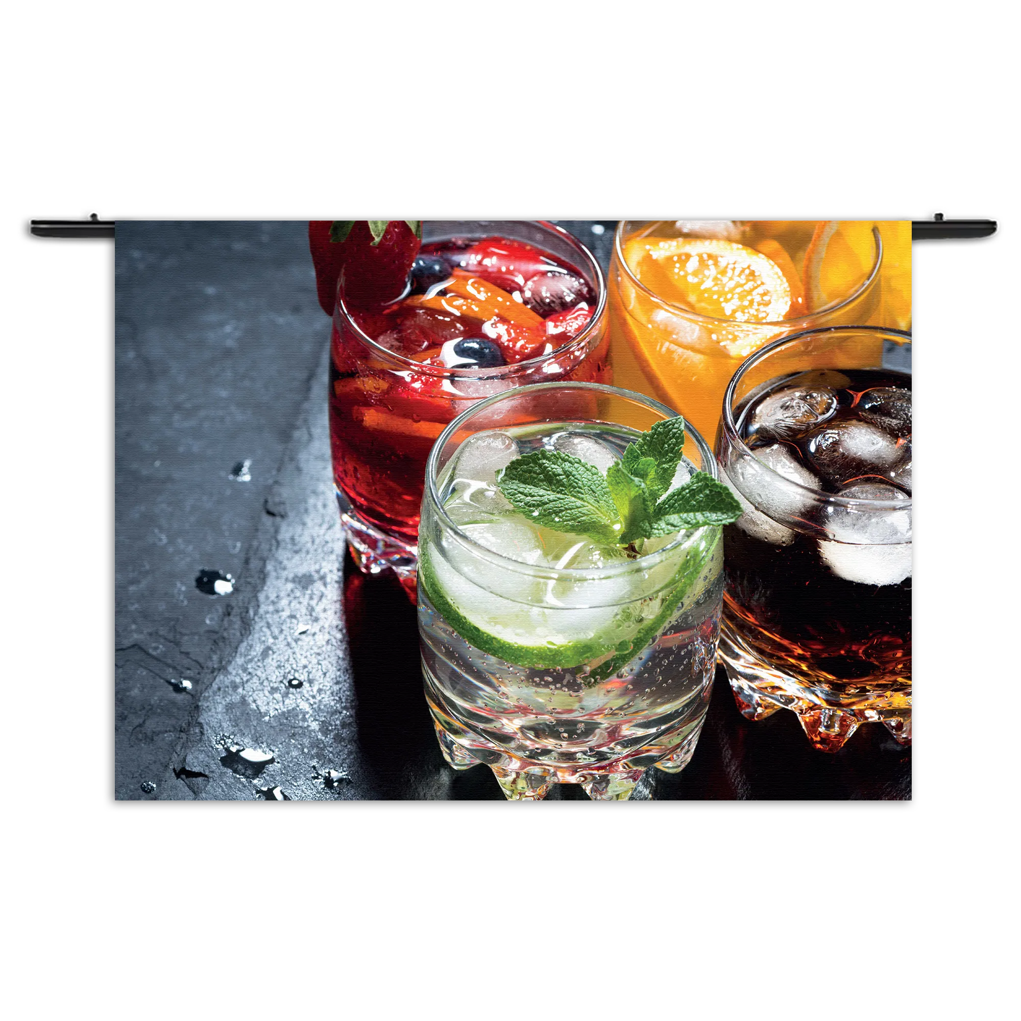 Wandkleed Cocktails Rechthoek Horizontaal Template 50 70 WK Horizontaal Eten En Drinken 37 1