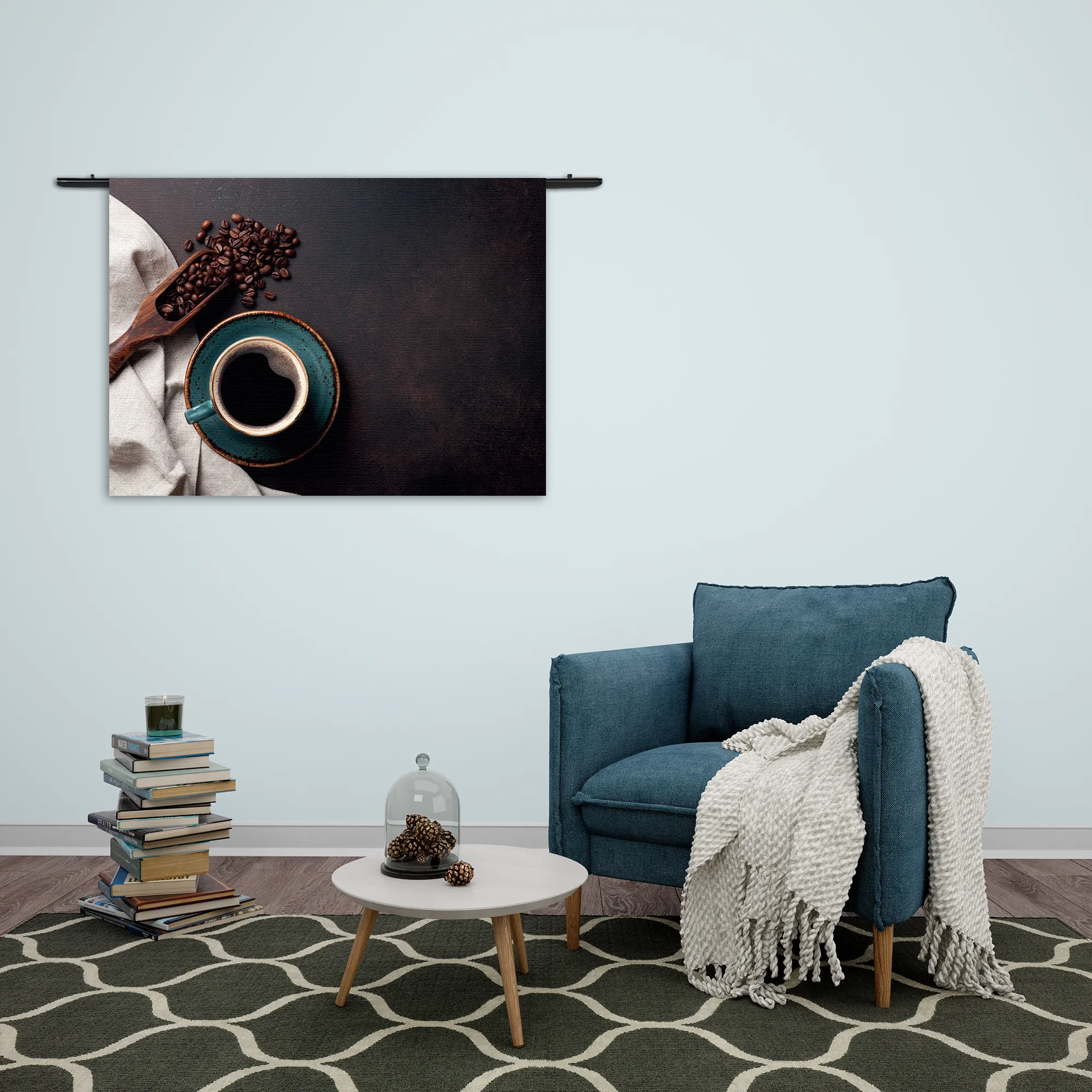 Template_50-70_WK_Horizontaal_Eten-En-Drinken_41-2 Wandkleed Koffiebonen met Kop koffie Rechthoek Horizontaal Template 50 70 WK Horizontaal Eten En Drinken 41 2