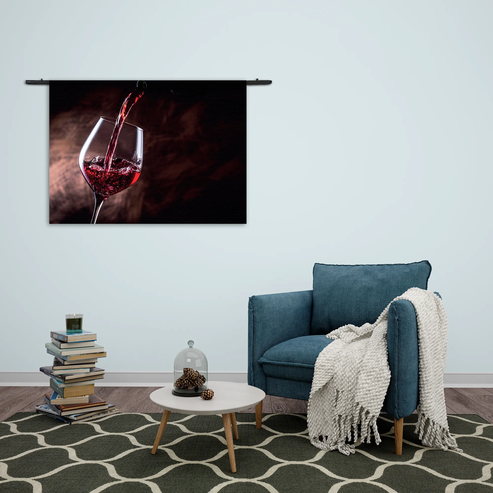Template_50-70_WK_Horizontaal_Eten-En-Drinken_51-2 Wandkleed Glas Rode wijn 02 Rechthoek Horizontaal Template 50 70 WK Horizontaal Eten En Drinken 51 2