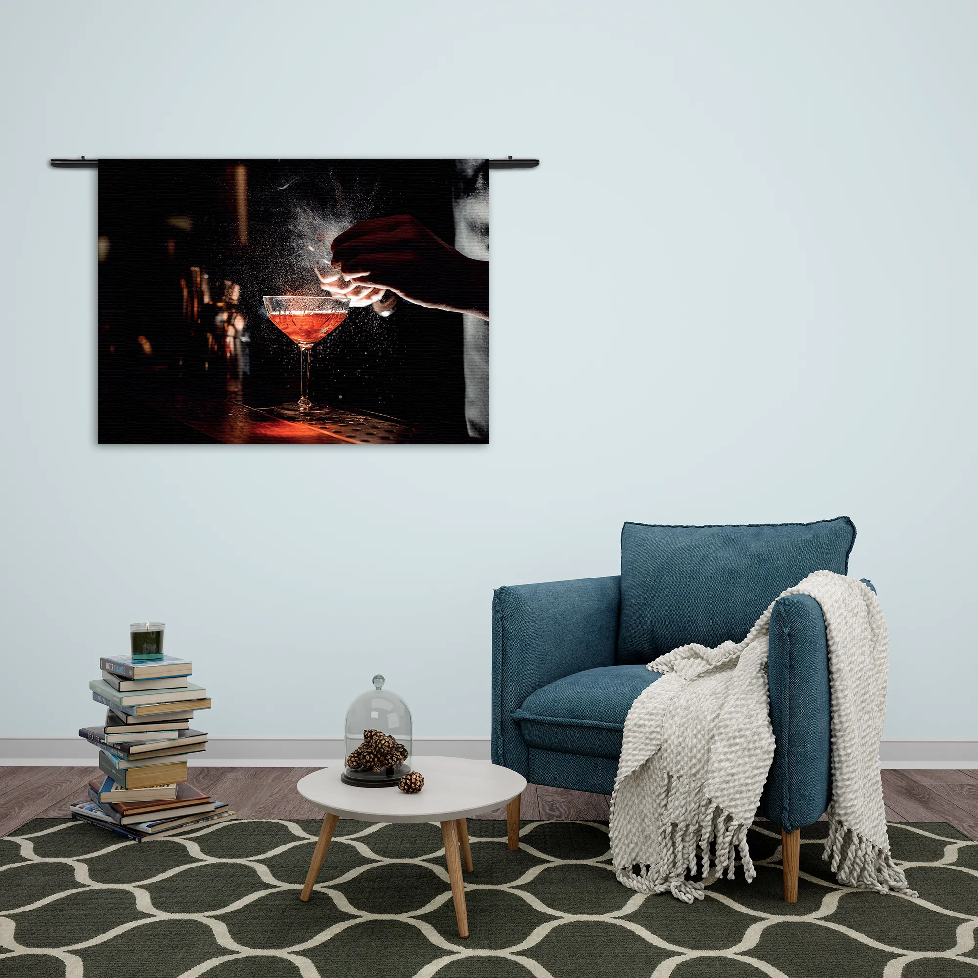 Wandkleed Cocktail Bar 01 Rechthoek Horizontaal Template 50 70 WK Horizontaal Eten En Drinken 55 2