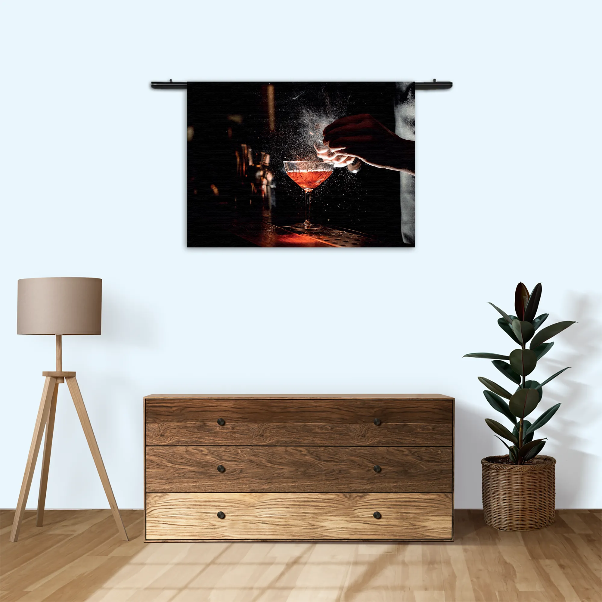 Wandkleed Cocktail Bar 01 Rechthoek Horizontaal Template 50 70 WK Horizontaal Eten En Drinken 55 3