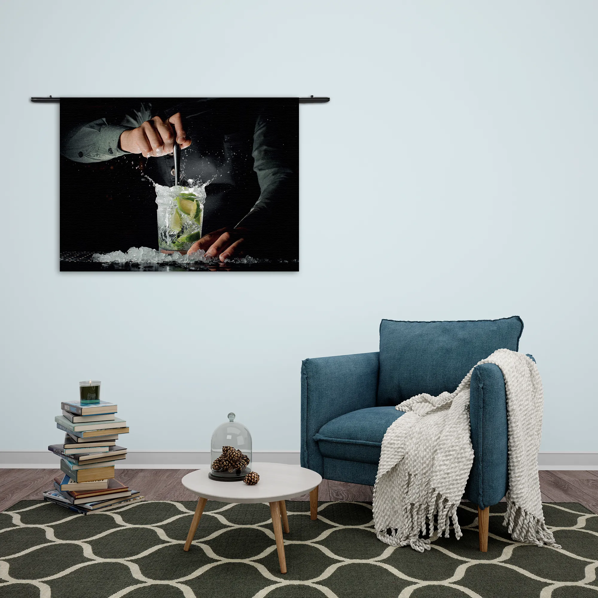 Wandkleed Cocktail Bar 02 Rechthoek Horizontaal Template 50 70 WK Horizontaal Eten En Drinken 56 2