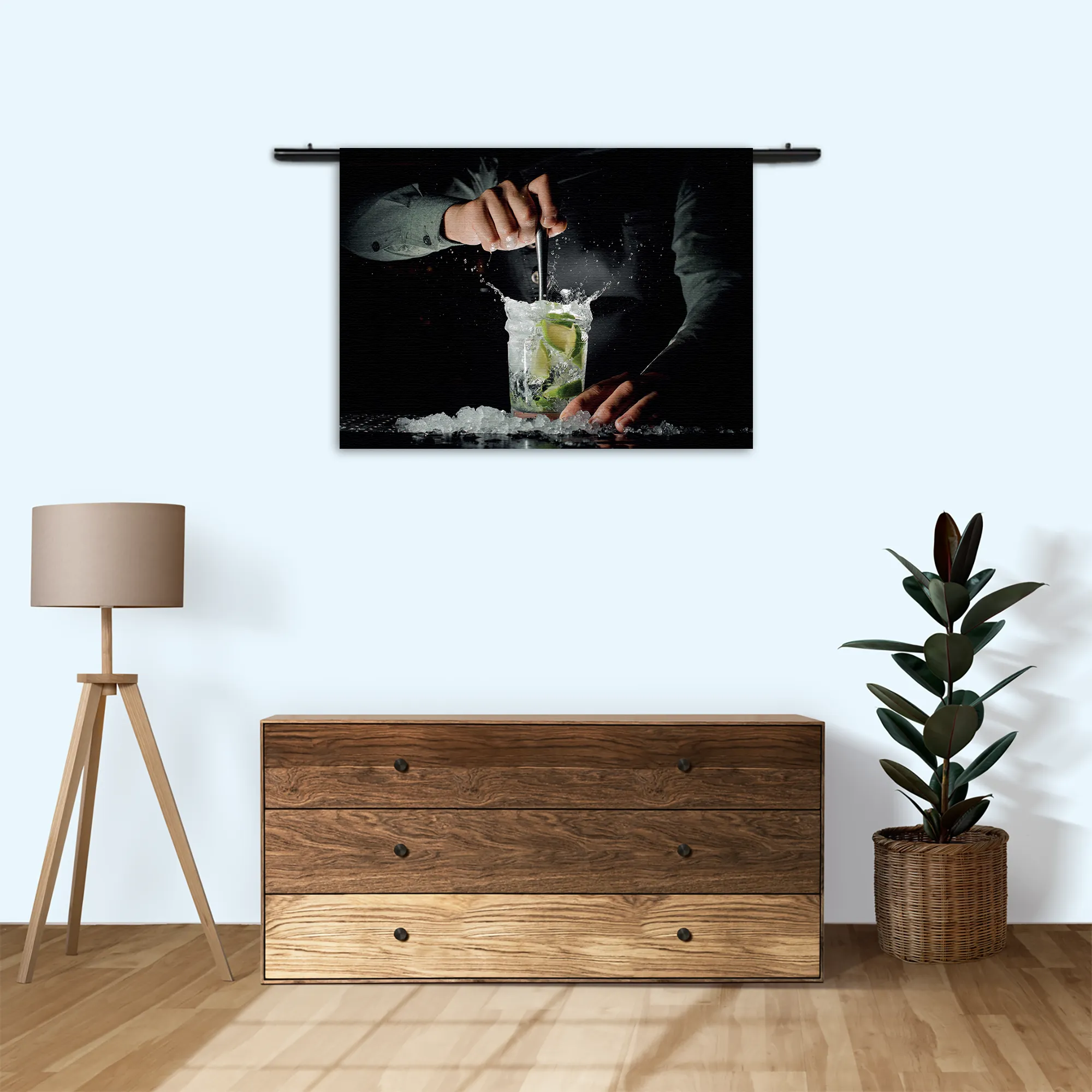 Wandkleed Cocktail Bar 02 Rechthoek Horizontaal Template 50 70 WK Horizontaal Eten En Drinken 56 3